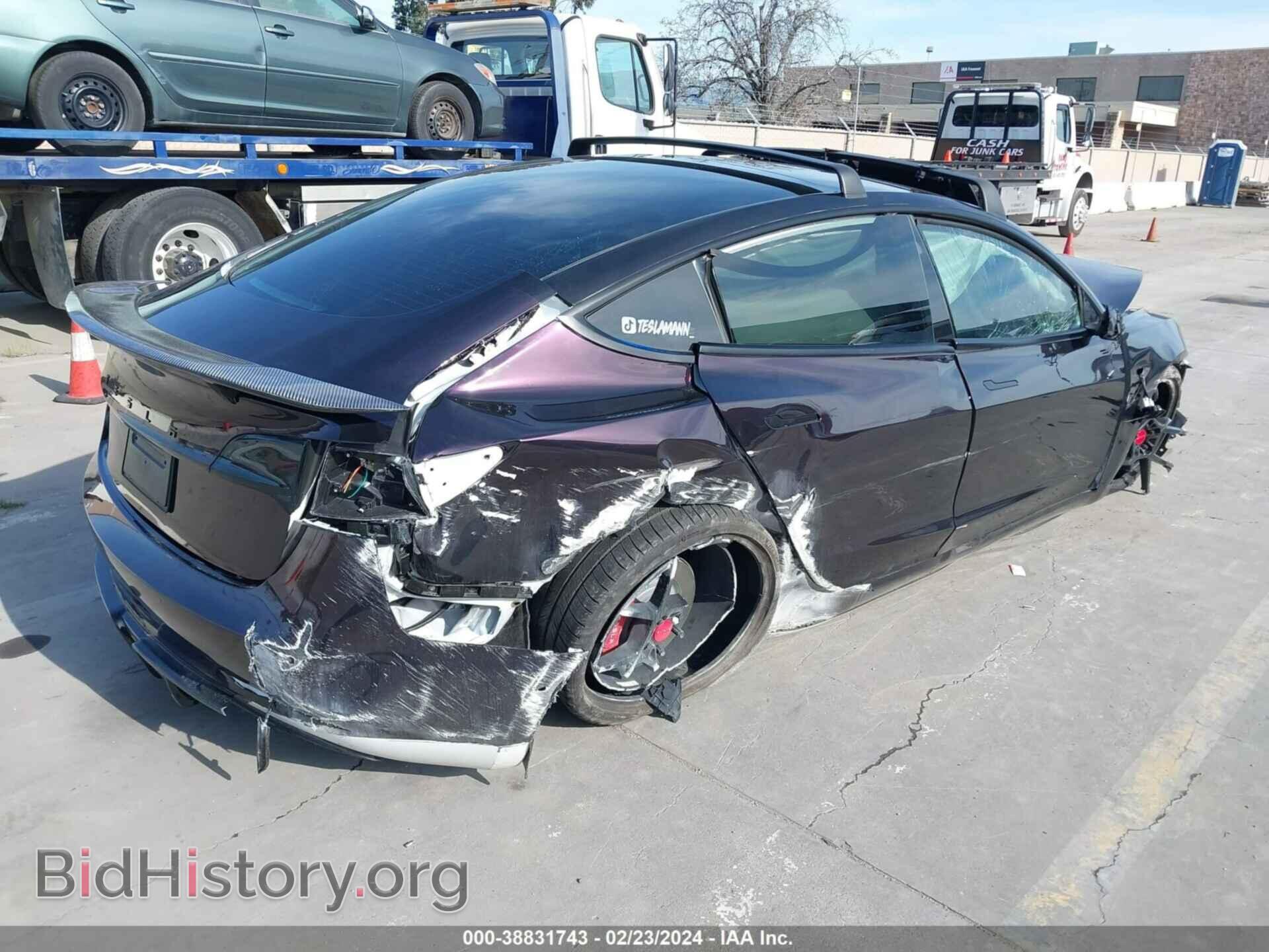 2021 TESLA MODEL 3 - VIN: 5YJ3E1EA6MF053539 - Фото 4