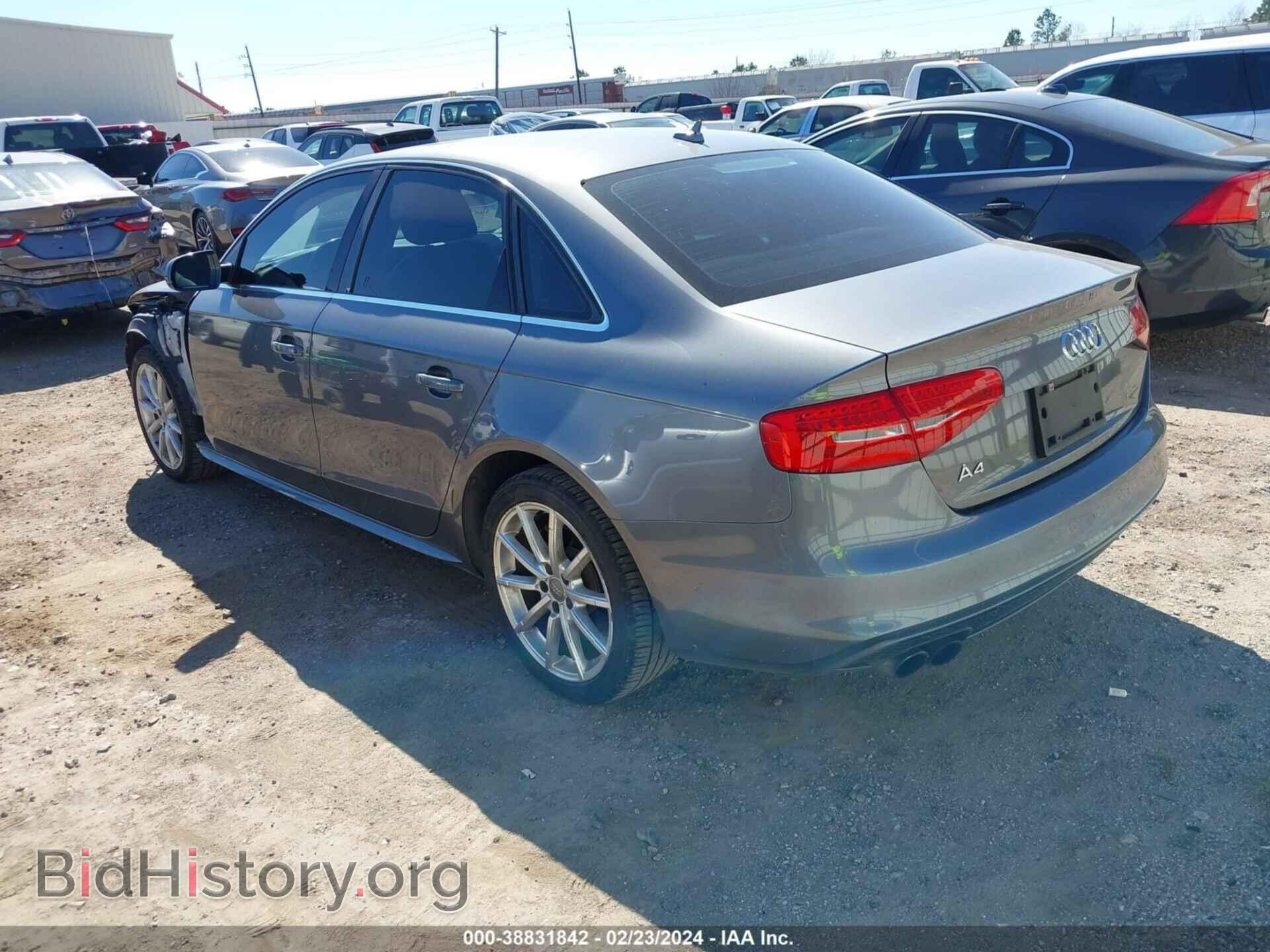 2014 AUDI A4 - VIN: WAUEFAFL1EA081343 - Фото 3
