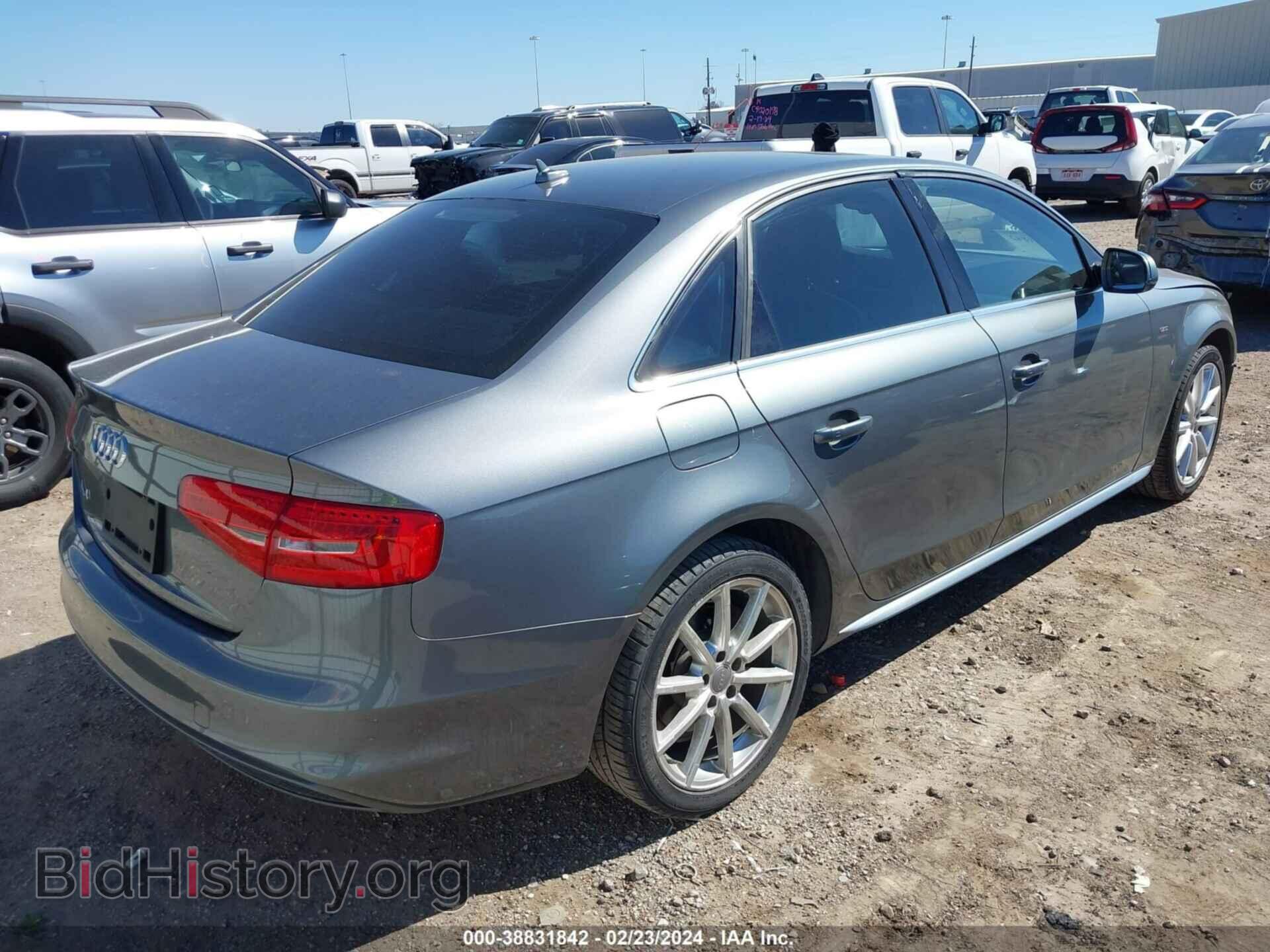 2014 AUDI A4 - VIN: WAUEFAFL1EA081343 - Фото 4