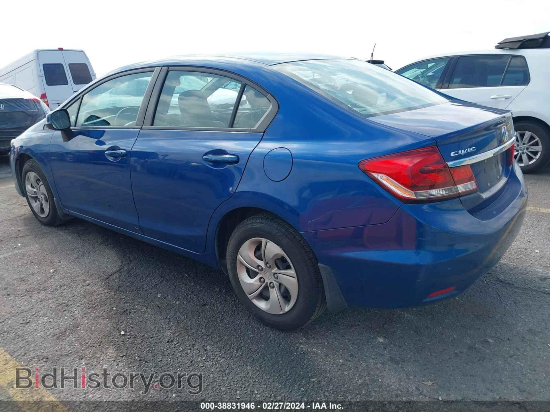 2013 HONDA CIVIC - VIN: 19XFB2F56DE289918 - Фото 3