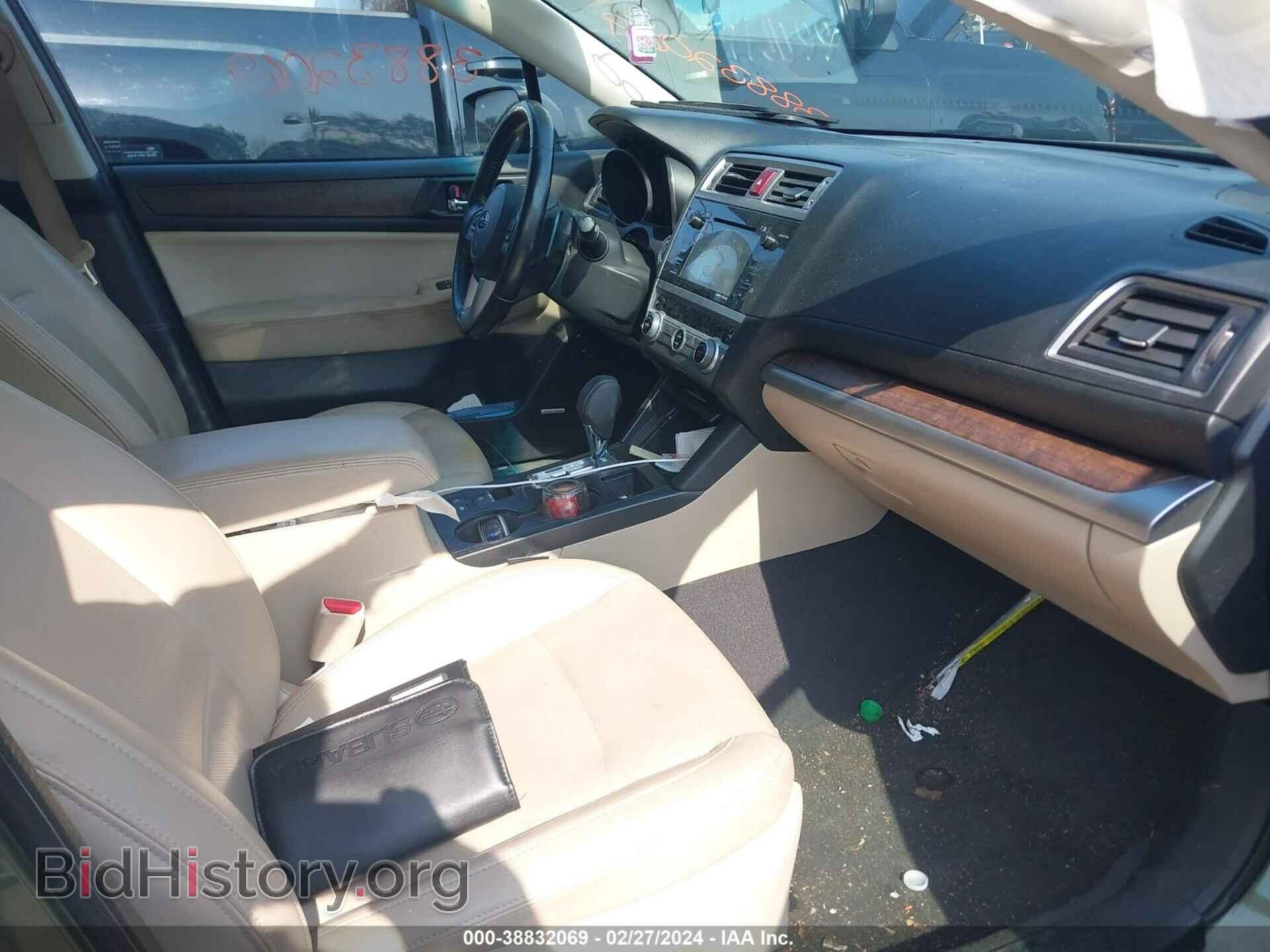 2016 SUBARU OUTBACK - VIN: 4S4BSENC5G3284362 - Фото 5