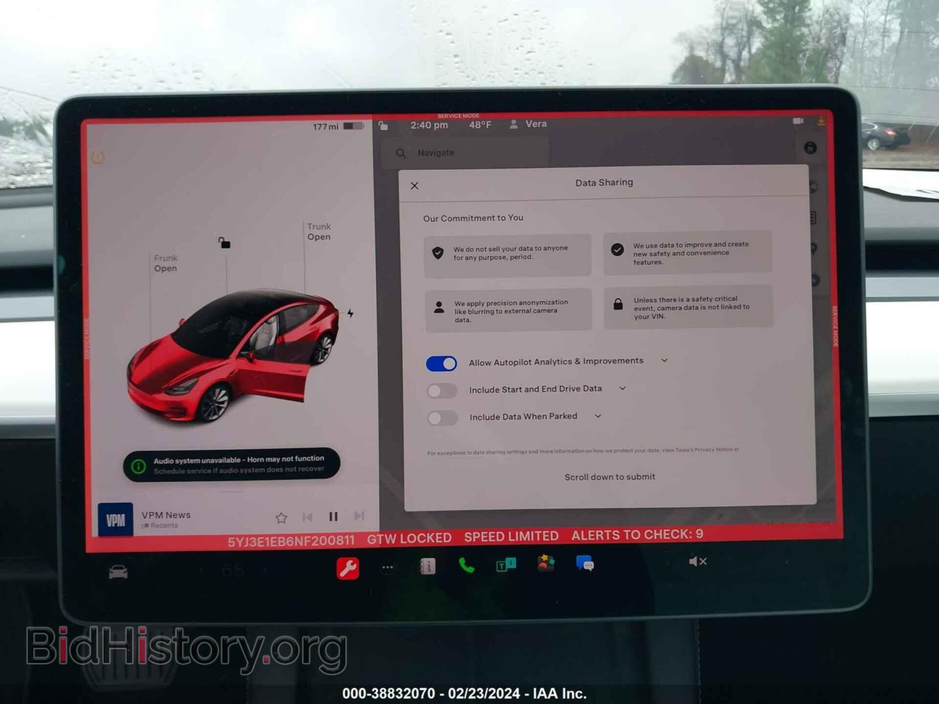 2022 TESLA MODEL 3 - VIN: 5YJ3E1EB6NF200811 - Фото 19
