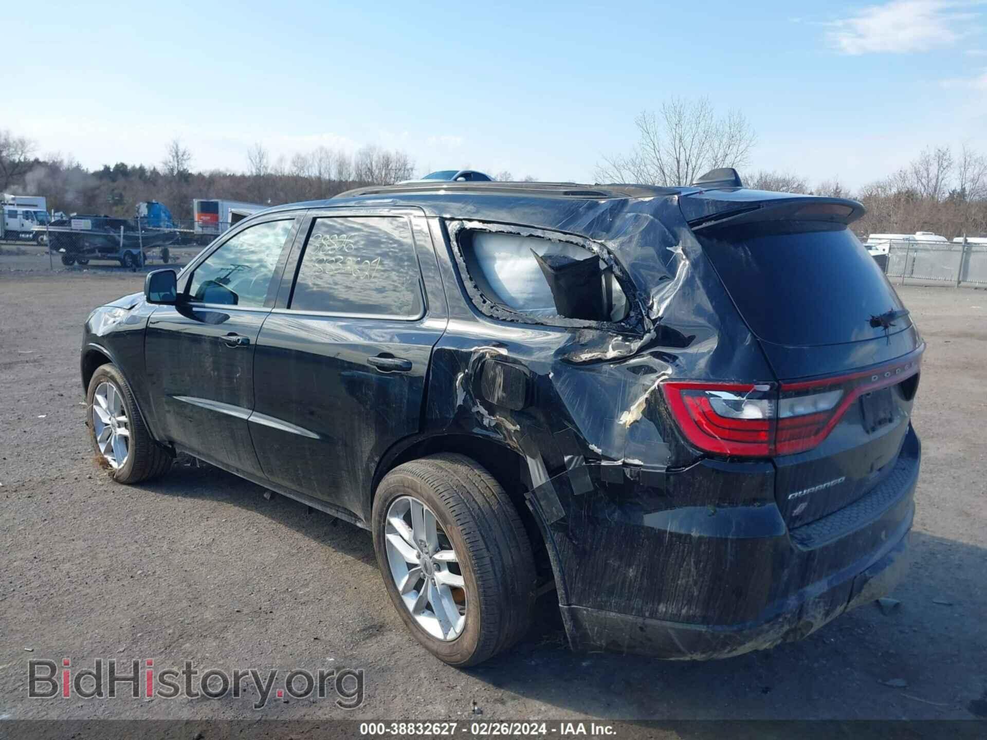 2023 DODGE DURANGO - VIN: 1C4RDJDG5PC572943 - Фото 3