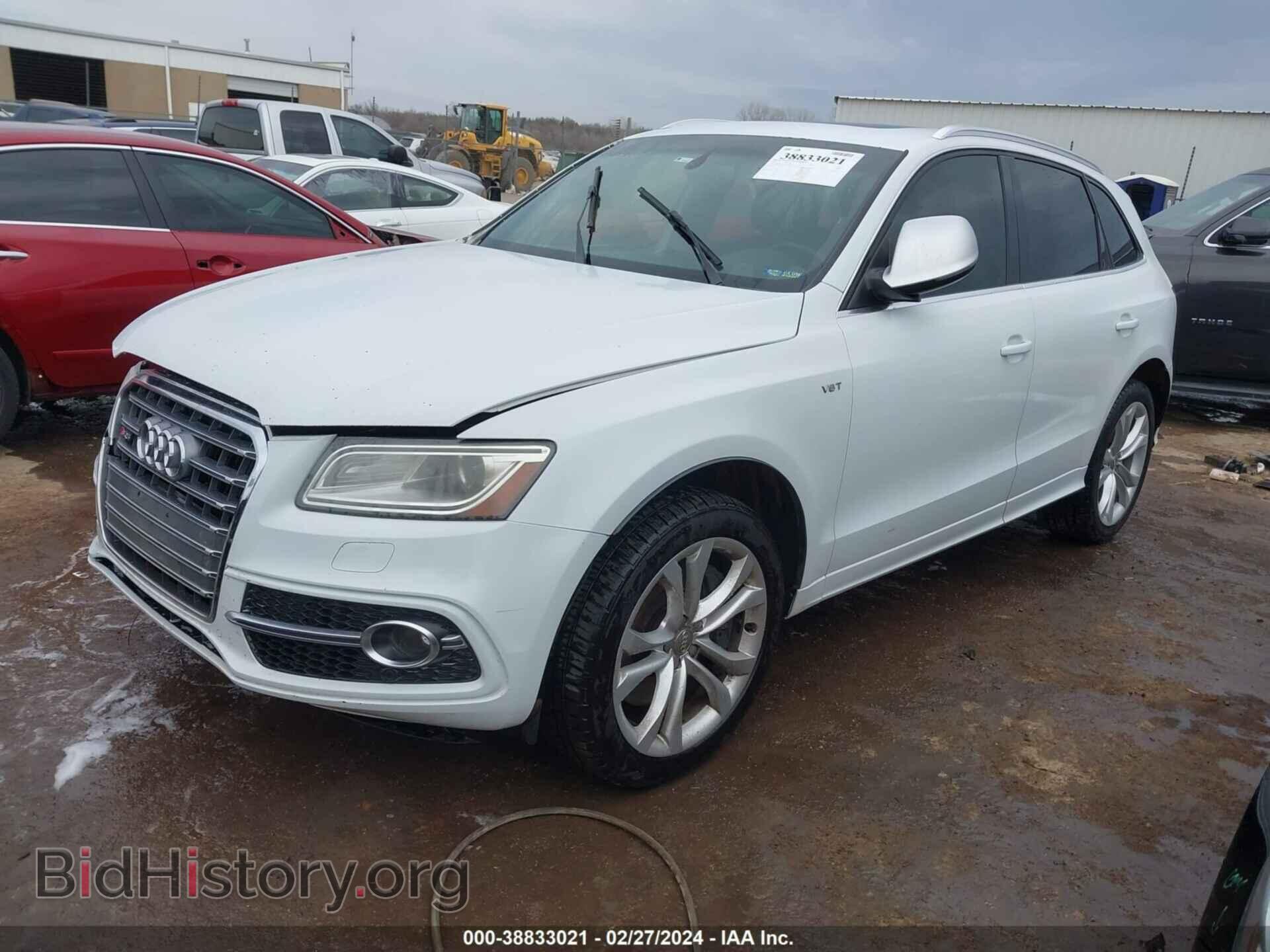 2014 AUDI SQ5 - VIN: WA1CGAFP0EA014480 - Фото 2