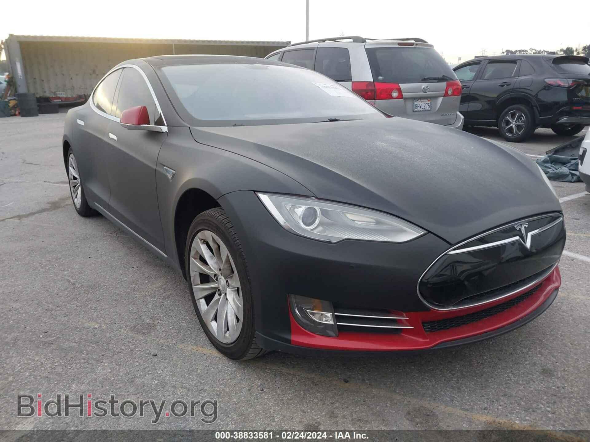 Фотография 5YJSA1DP5DFP09596 - TESLA MODEL S 2013