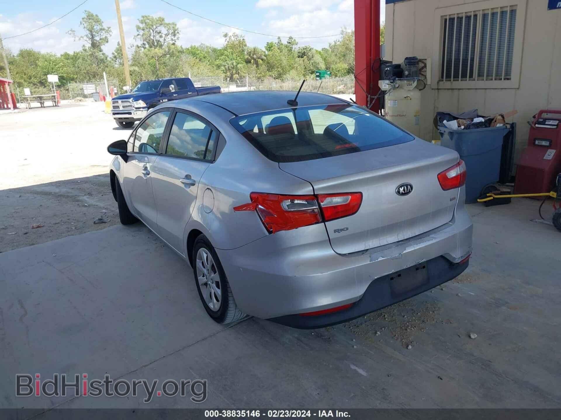 2016 KIA RIO - VIN: KNADM4A32G6548642 - Фото 3