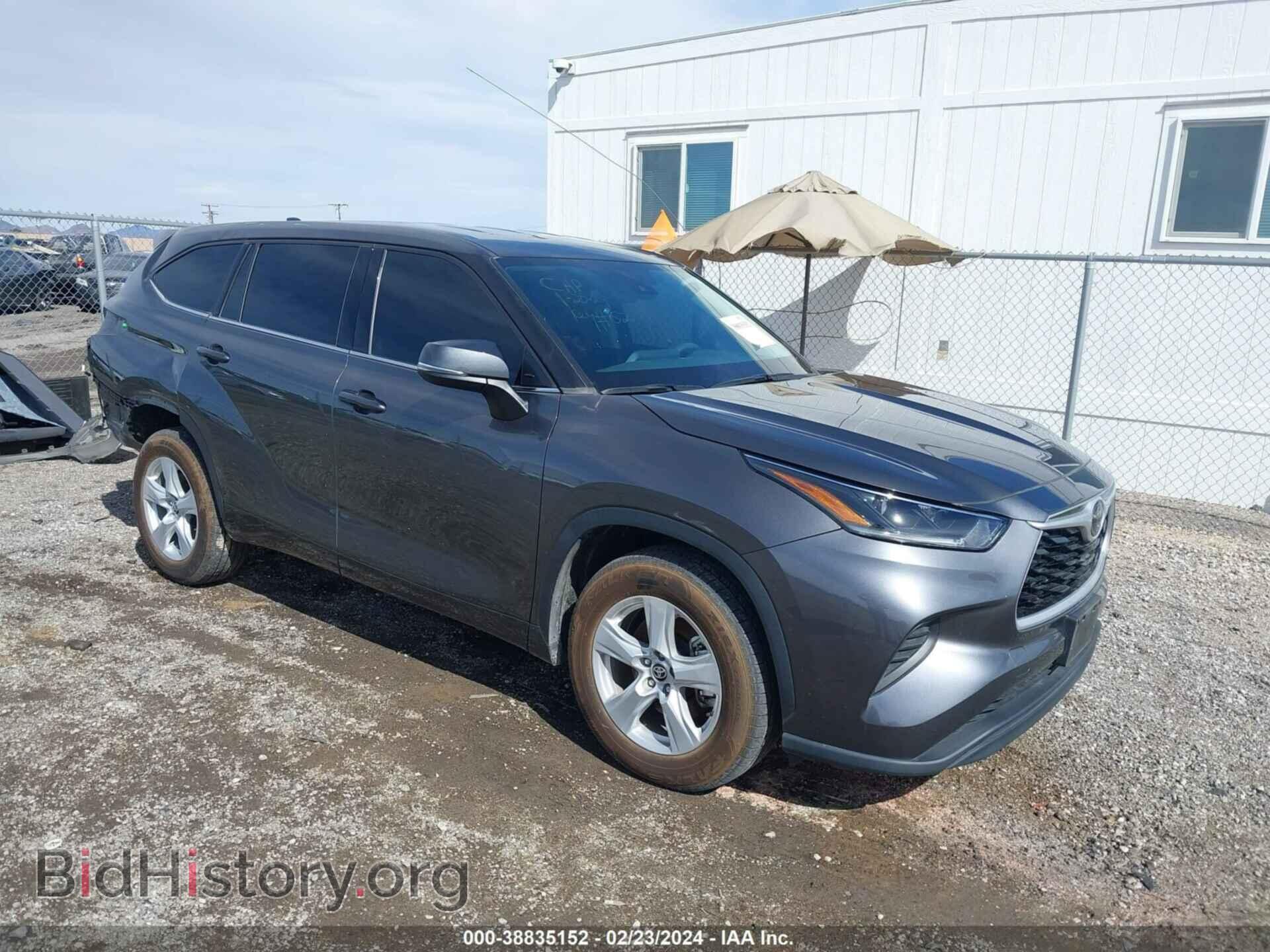 Photo 5TDCZRAH5MS079146 - TOYOTA HIGHLANDER 2021