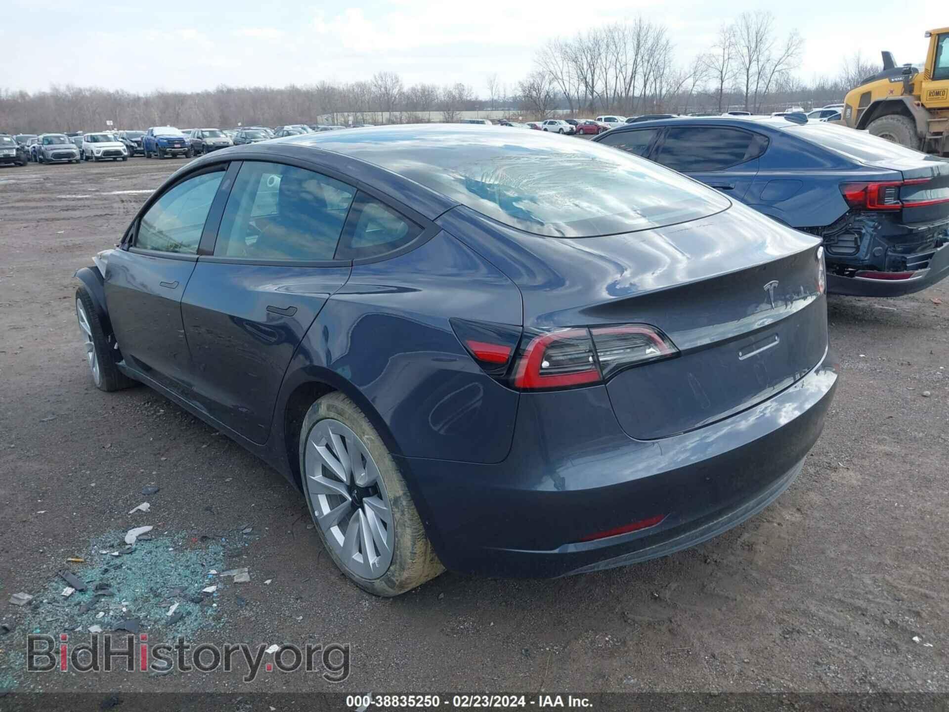 2023 TESLA MODEL 3 - VIN: 5YJ3E1EA0PF450653 - Фото 3