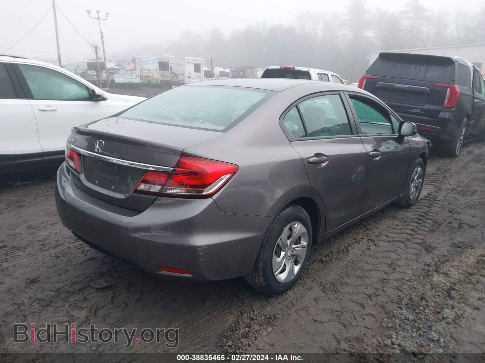 2013 HONDA CIVIC - VIN: 19XFB2F52DE040340 - Фото 4