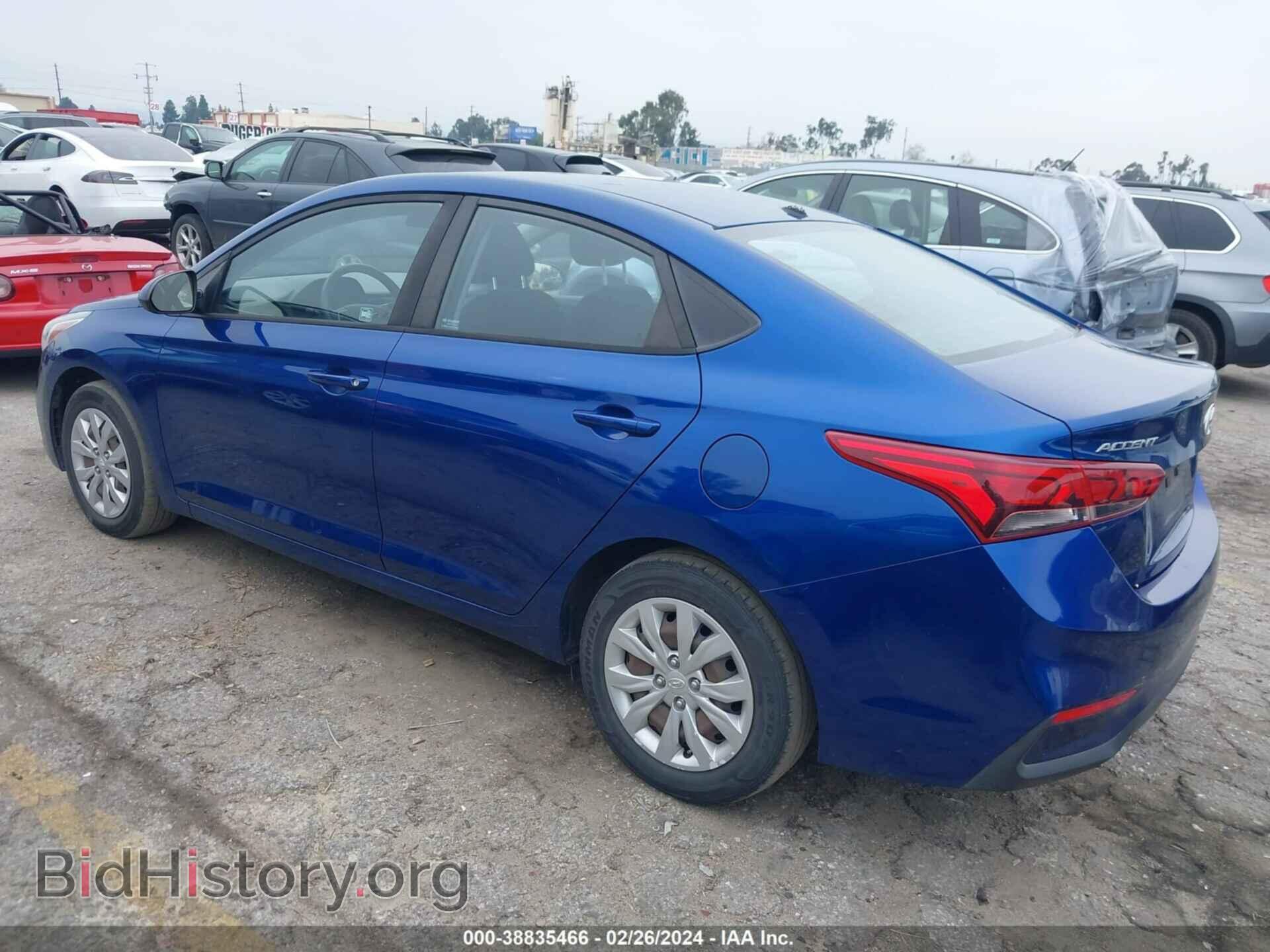2019 HYUNDAI ACCENT - VIN: 3KPC24A31KE060449 - Фото 3