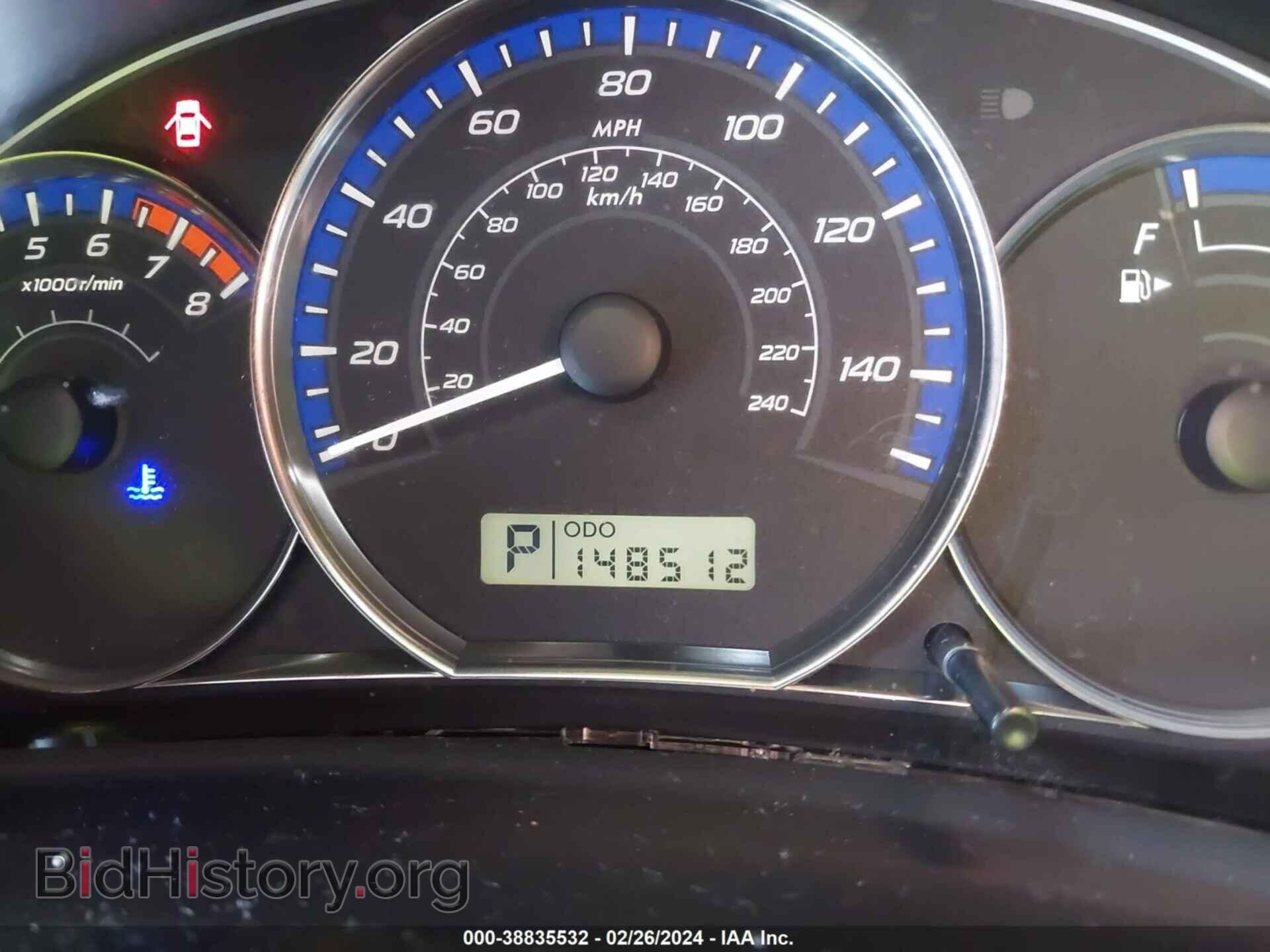 2011 SUBARU FORESTER - VIN: JF2SHADC4BH764547 - Фото 7