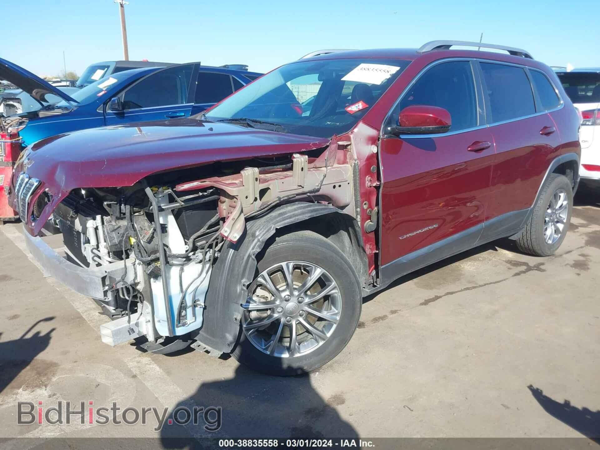 2019 JEEP CHEROKEE - VIN: 1C4PJLLBXKD469764 - Фото 2