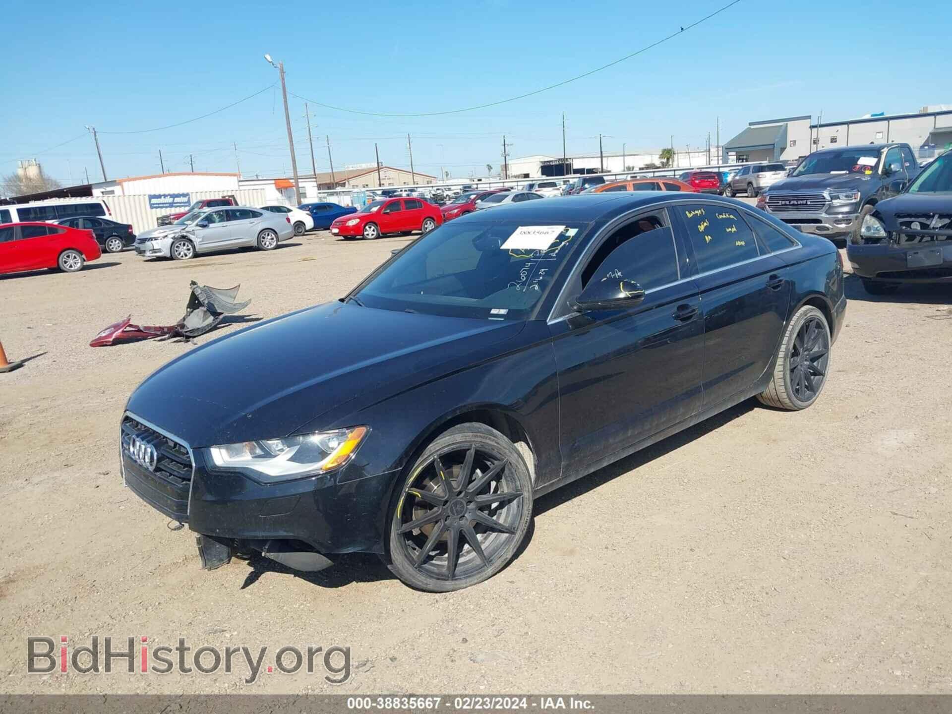 2013 AUDI A6 - VIN: WAUFFAFC3DN096258 - Фото 2