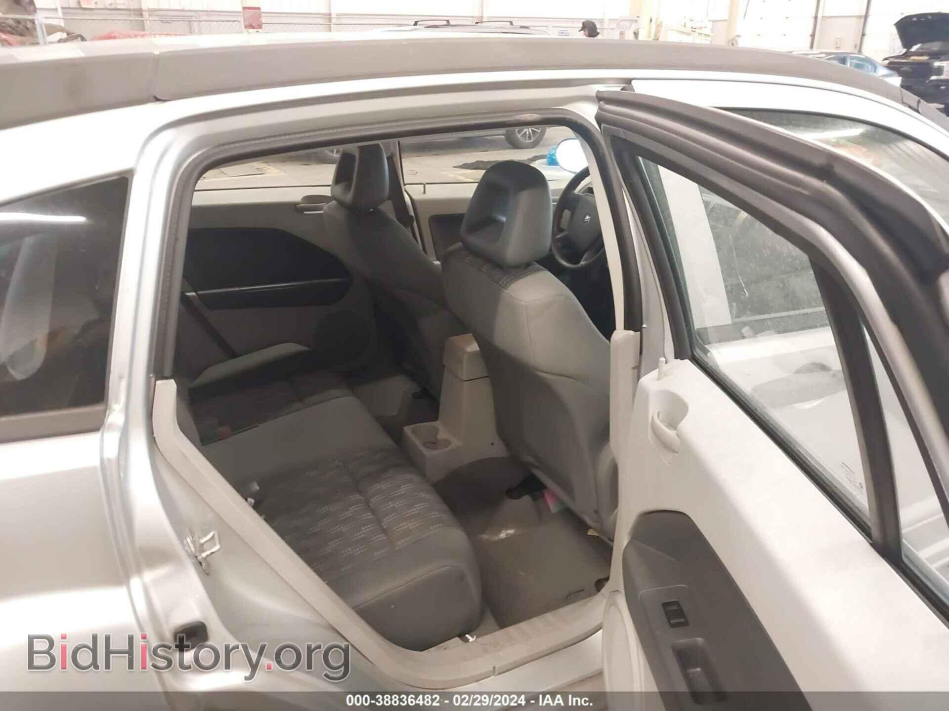 2007 DODGE CALIBER - VIN: 1B3HB48B47D508650 - Фото 8