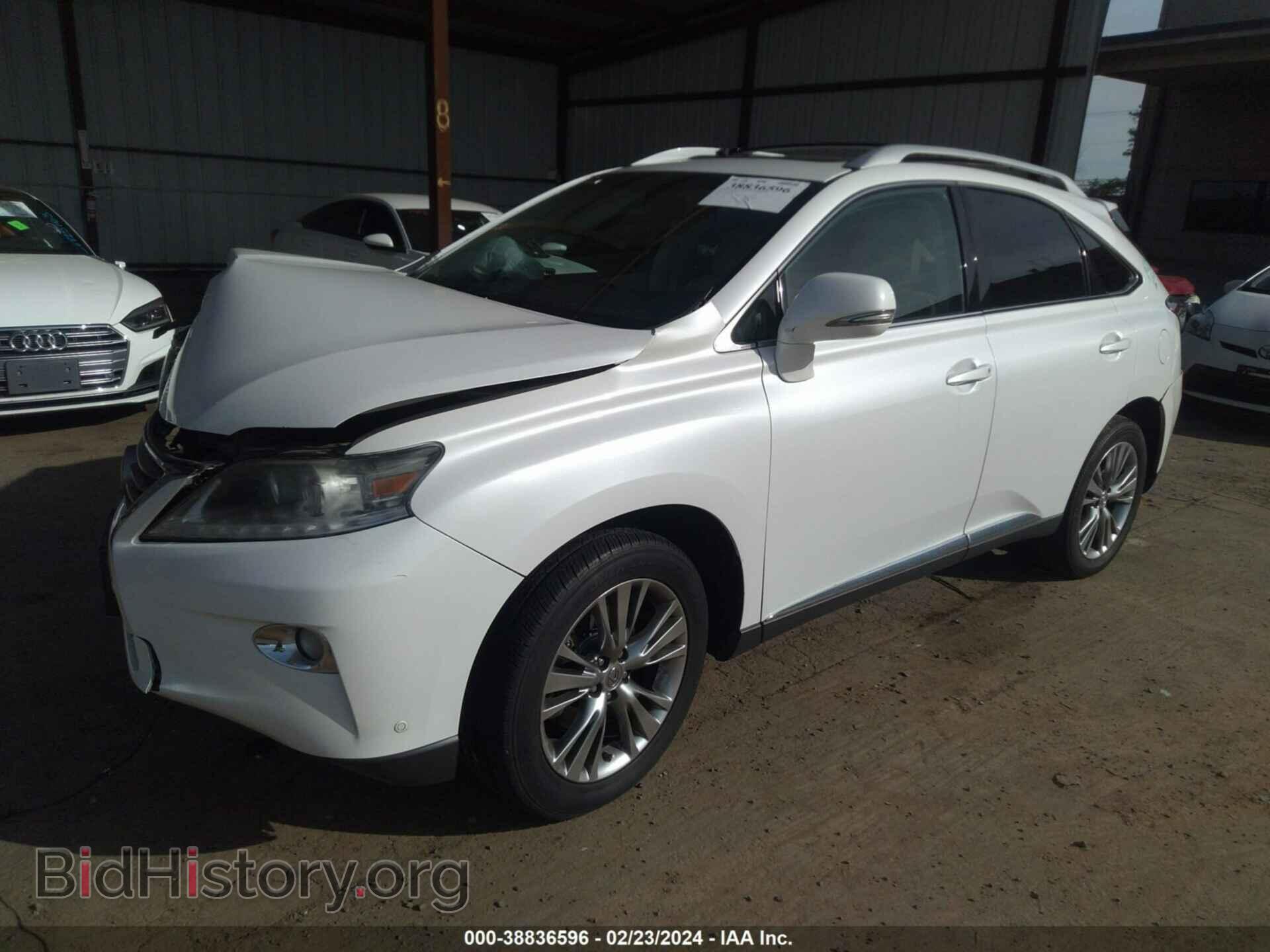 2013 LEXUS RX - VIN: 2T2BK1BA9DC155037 - Фото 2