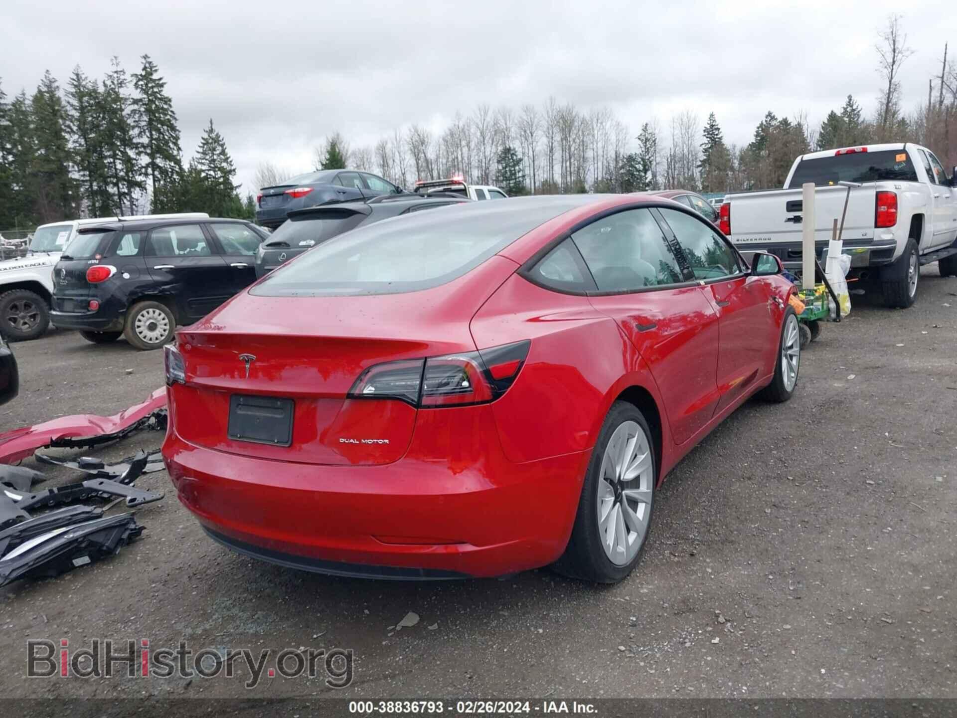 2021 TESLA MODEL 3 - VIN: 5YJ3E1EB2MF057192 - Photo 4