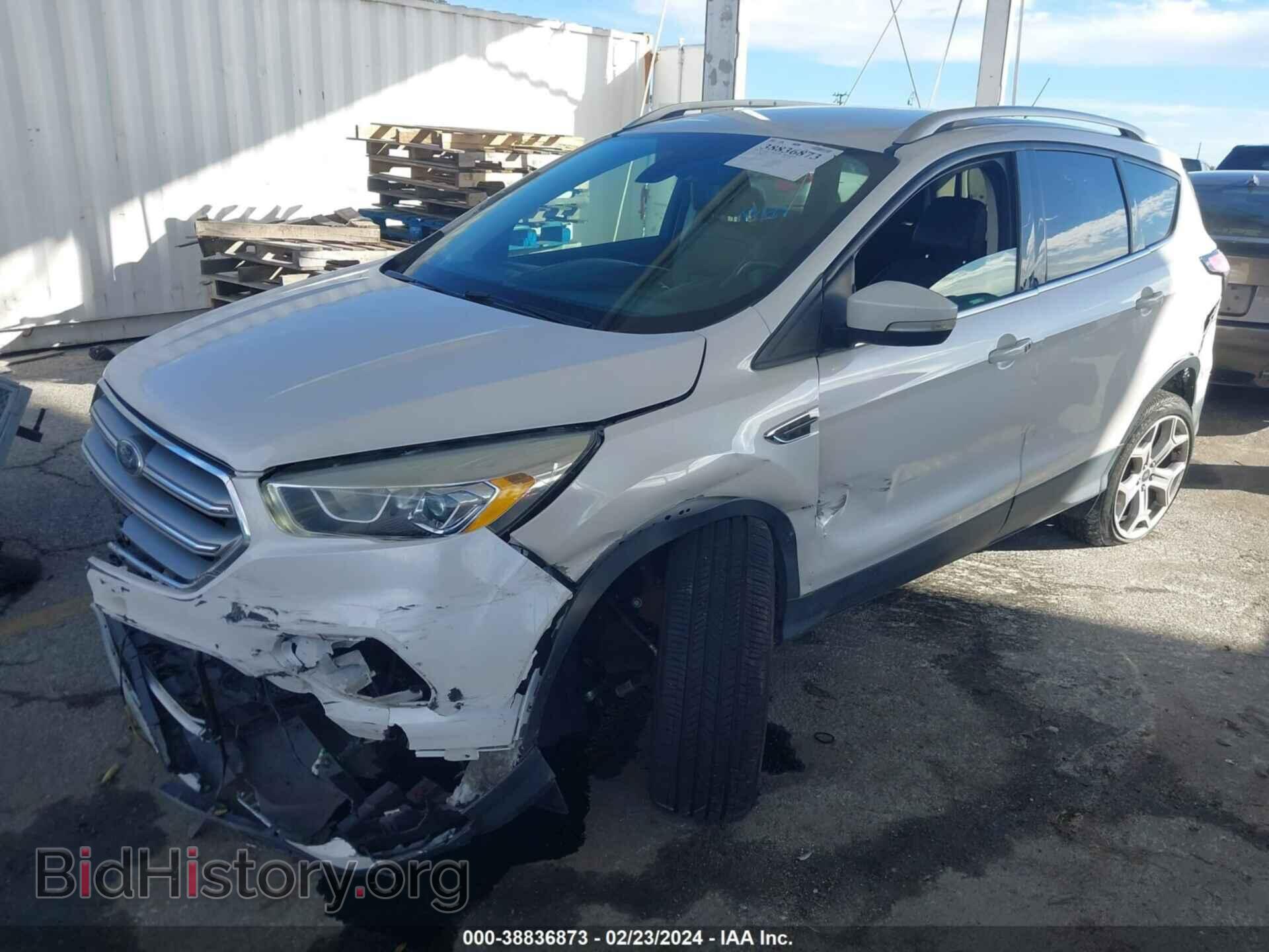 2017 FORD ESCAPE - VIN: 1FMCU0J97HUD77018 - Фото 2