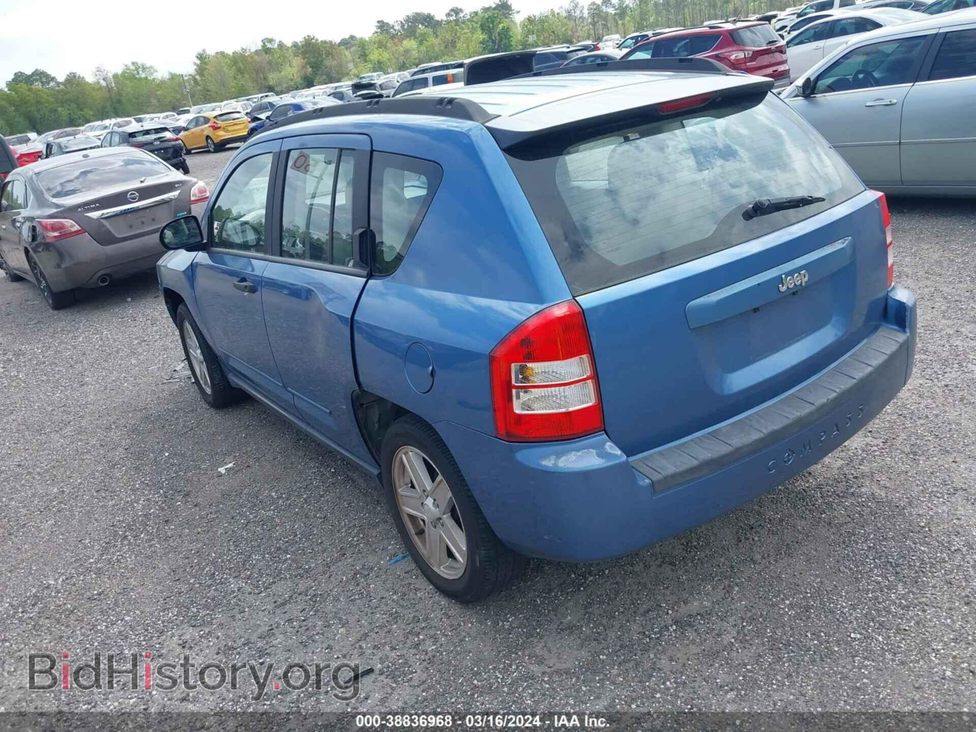 2007 JEEP COMPASS - VIN: 1J8FT47W67D308241 - Фото 3