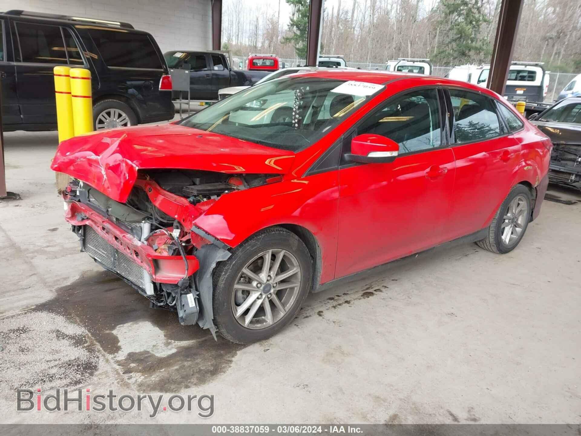 2016 FORD FOCUS - VIN: 1FADP3F23GL250922 - Фото 2