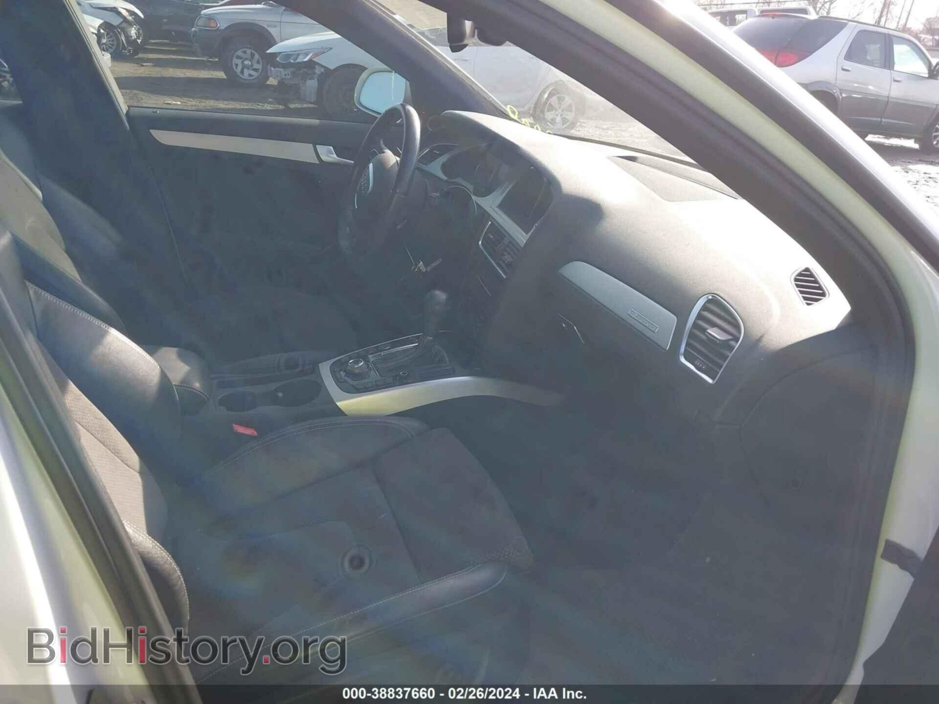 2012 AUDI A4 - VIN: WAUKFAFL7CN012827 - Фото 5