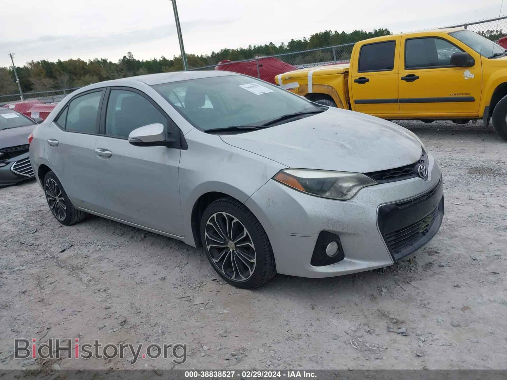 Фотография 2T1BURHEXEC205601 - TOYOTA COROLLA 2014