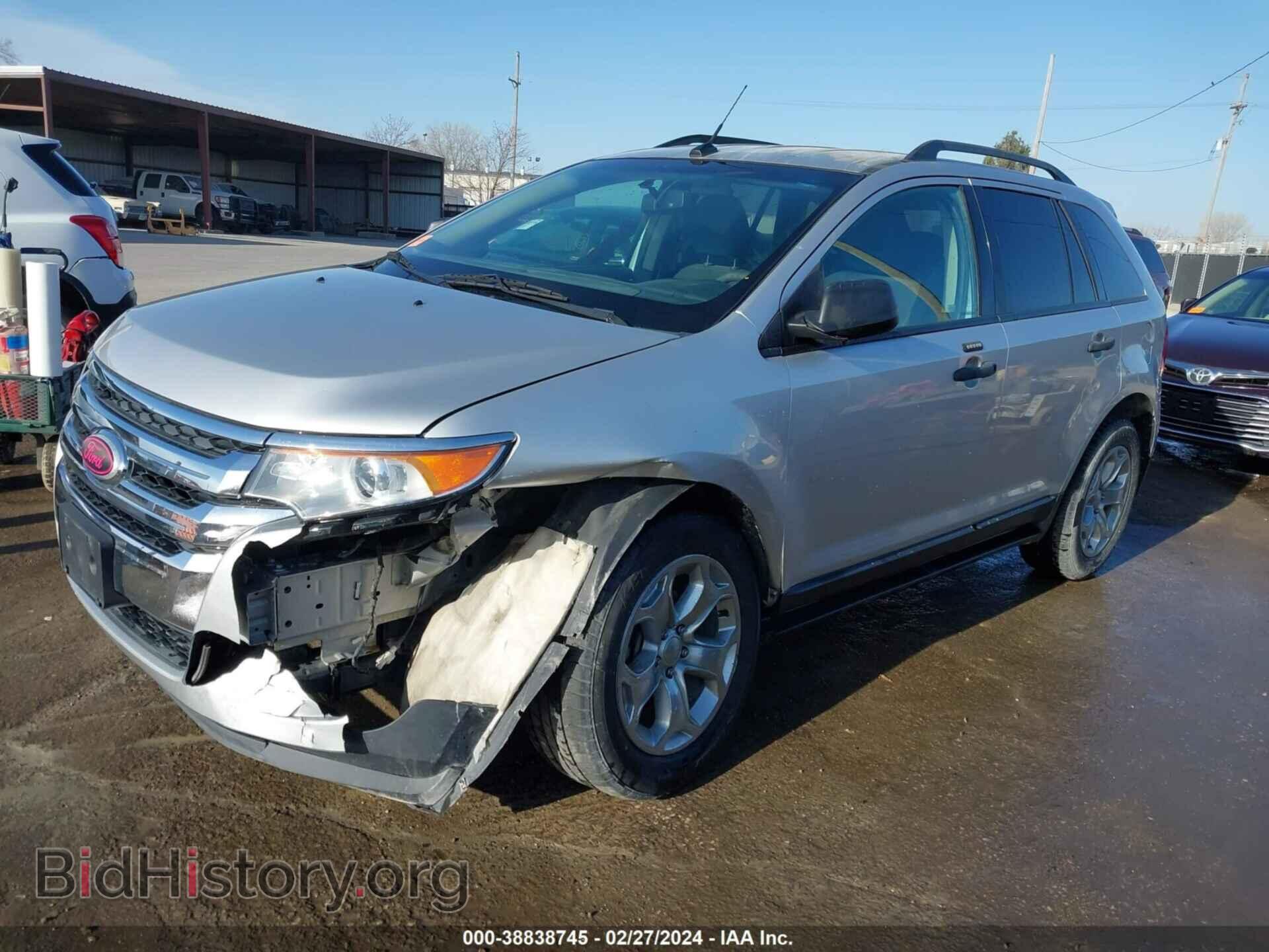 2013 FORD EDGE - VIN: 2FMDK3G91DBC49344 - Photo 2