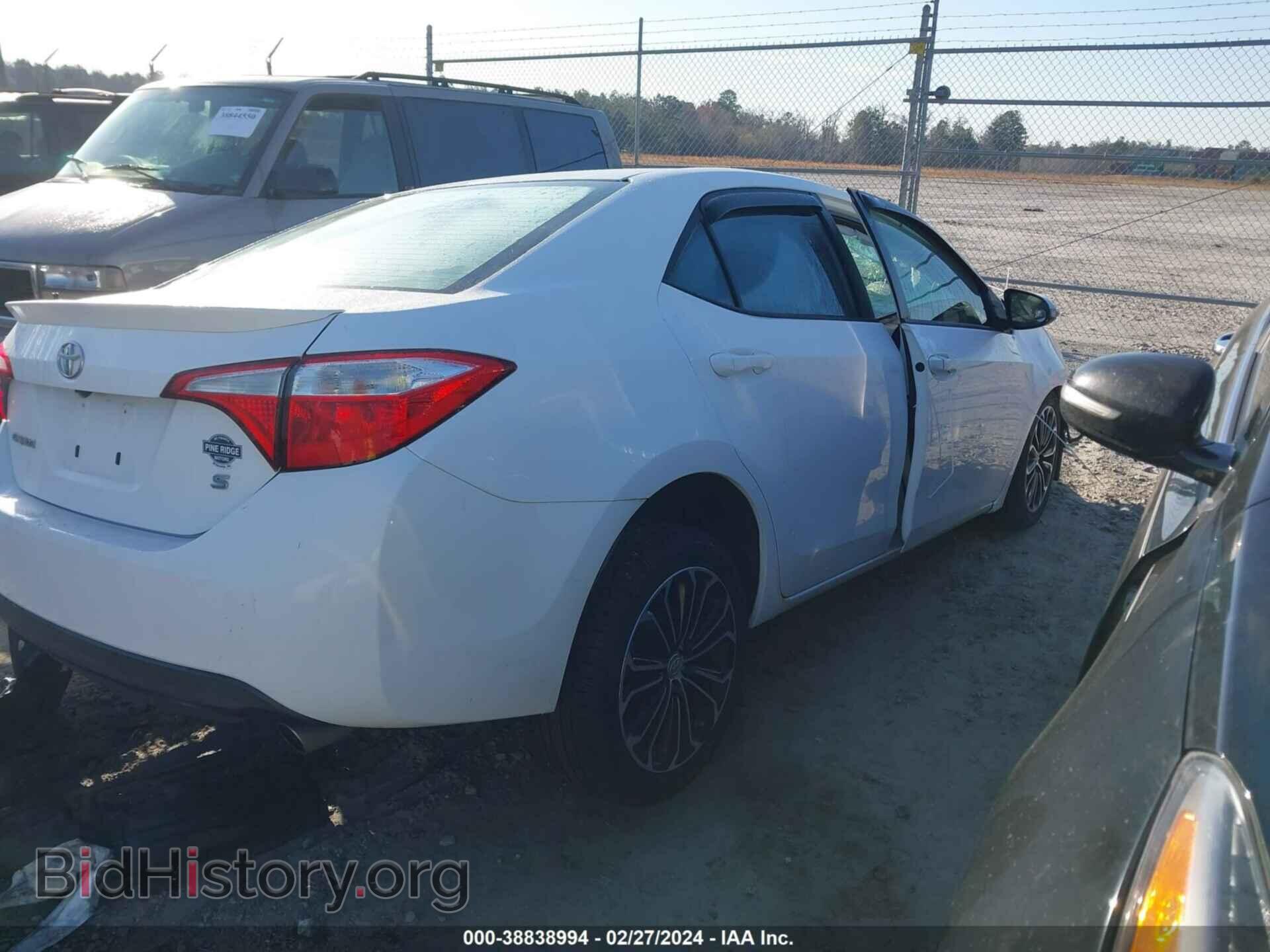 2014 TOYOTA COROLLA - VIN: 2T1BURHE8EC004747 - Фото 4