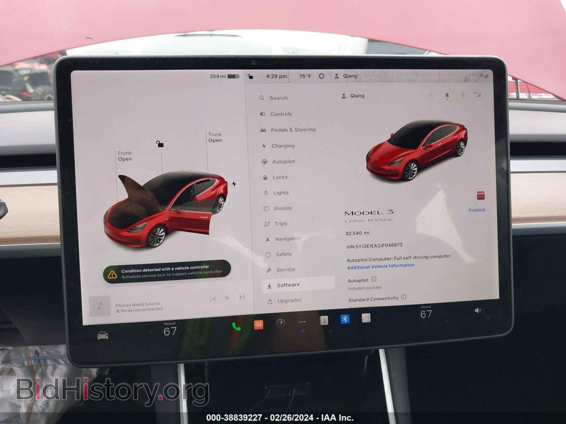 2018 TESLA MODEL 3 - VIN: 5YJ3E1EA3JF048973 - Фото 17