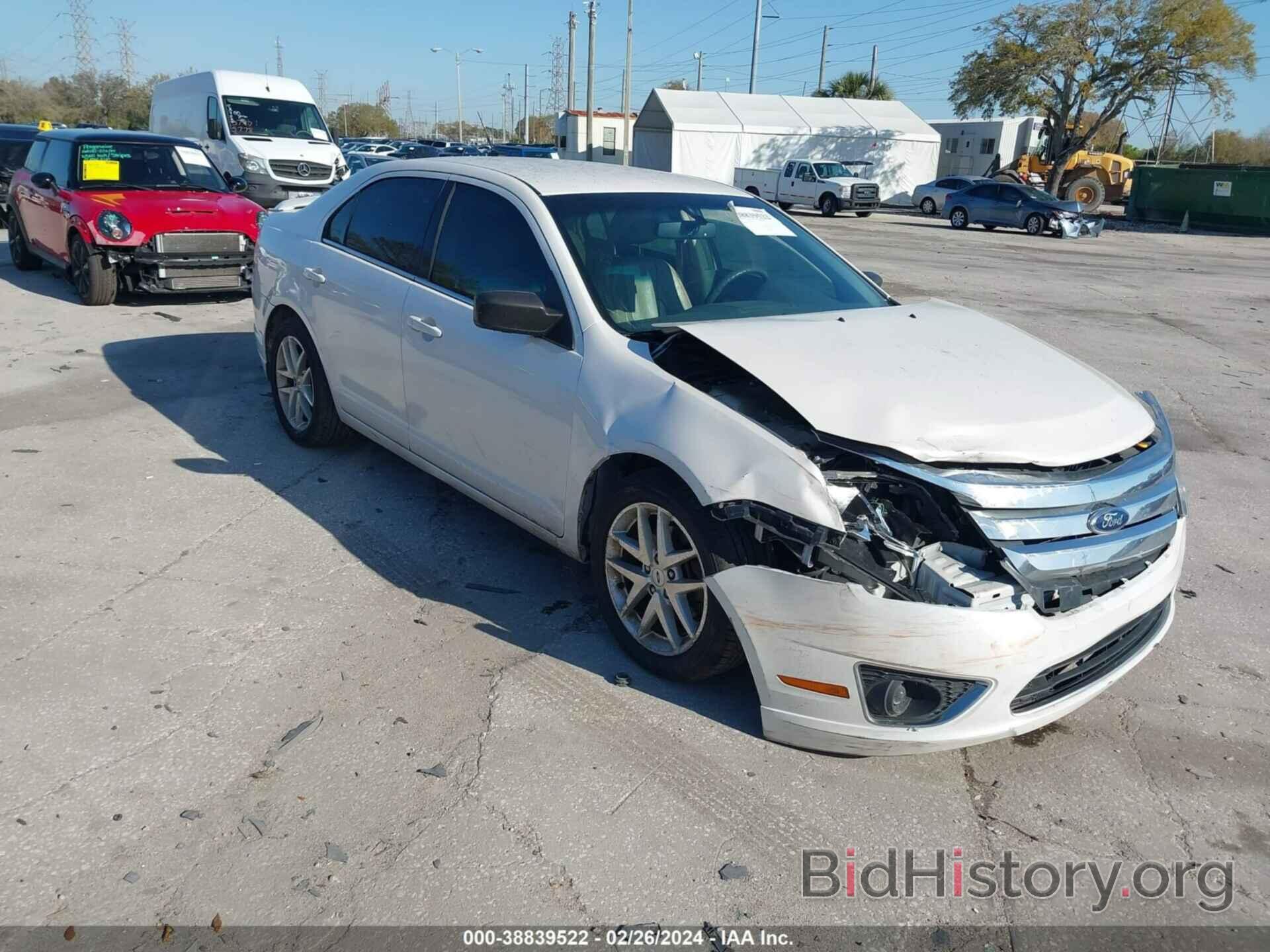 Photo 3FAHP0JA3CR103445 - FORD FUSION 2012