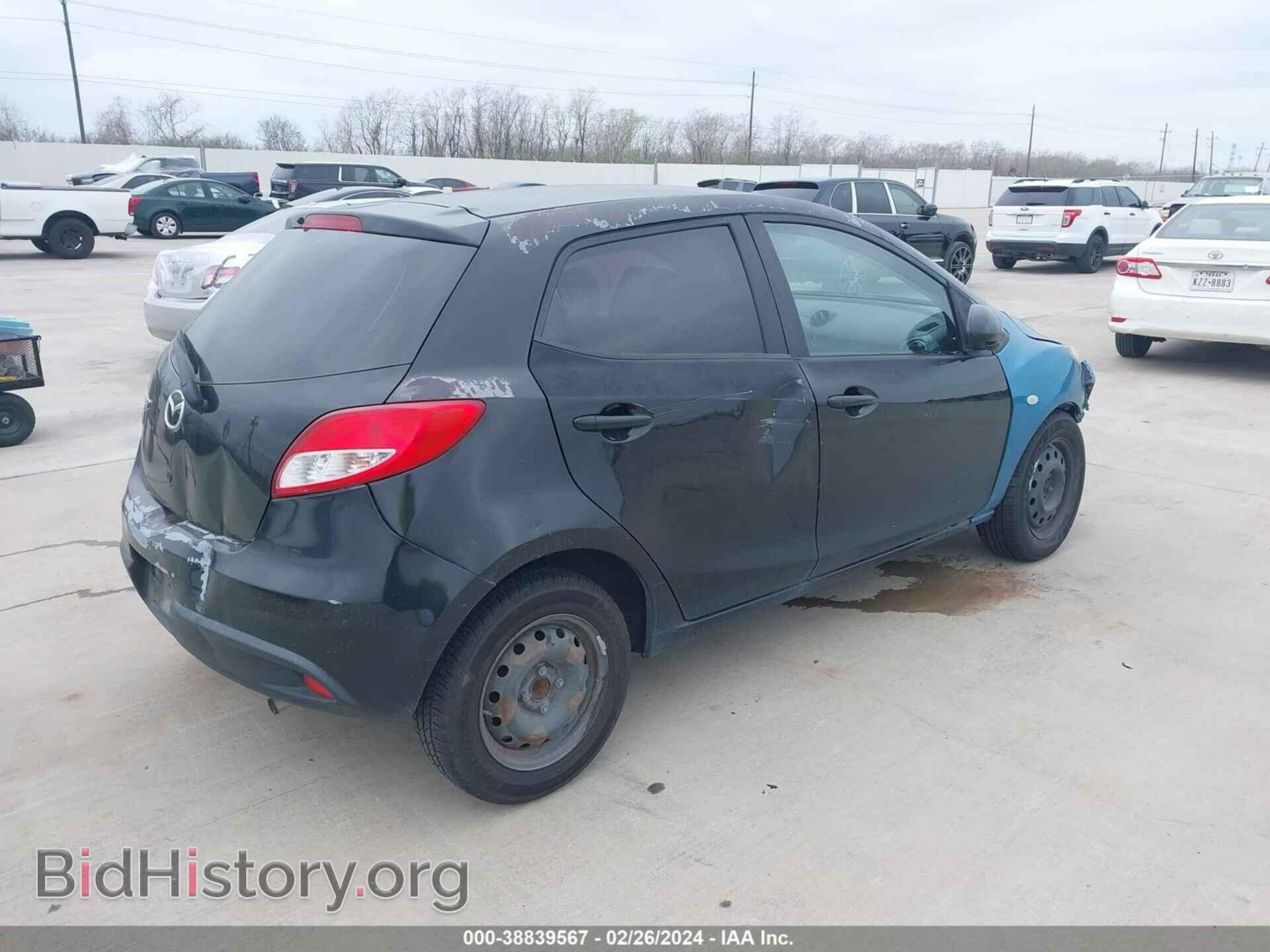 2012 MAZDA MAZDA2 - VIN: JM1DE1KY2C0144441 - Фото 4