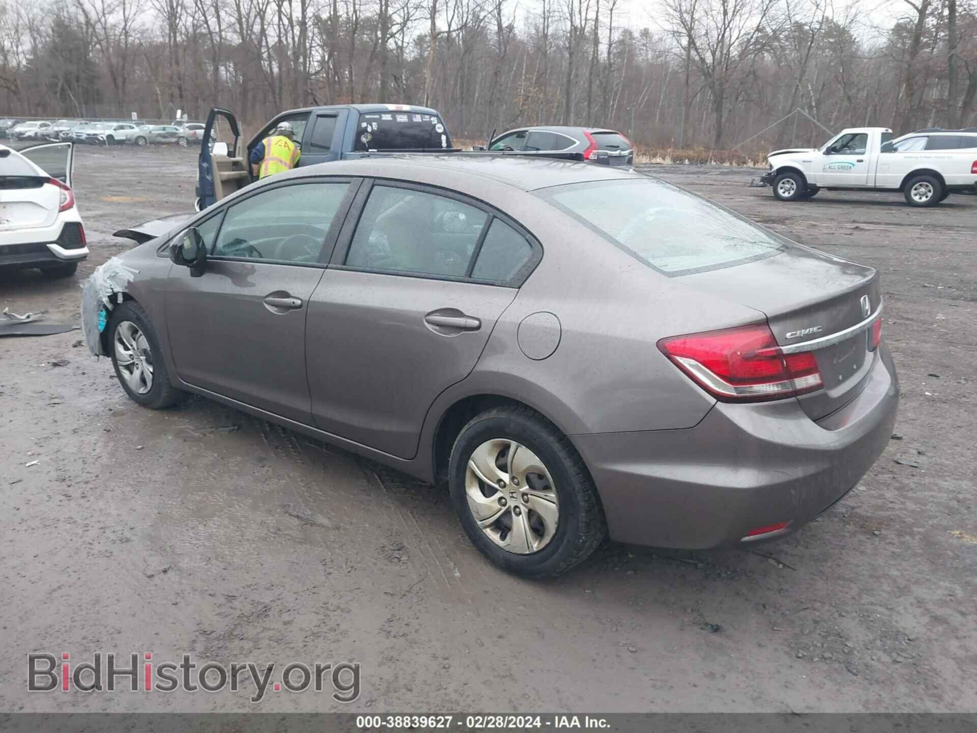 2013 HONDA CIVIC - VIN: 2HGFB2F59DH509929 - Фото 3