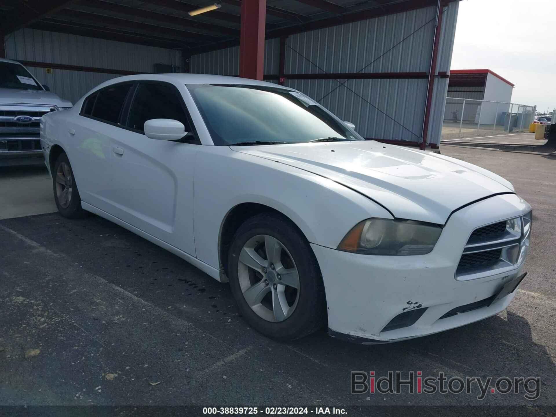 Photo 2C3CDXBG4DH596868 - DODGE CHARGER 2013