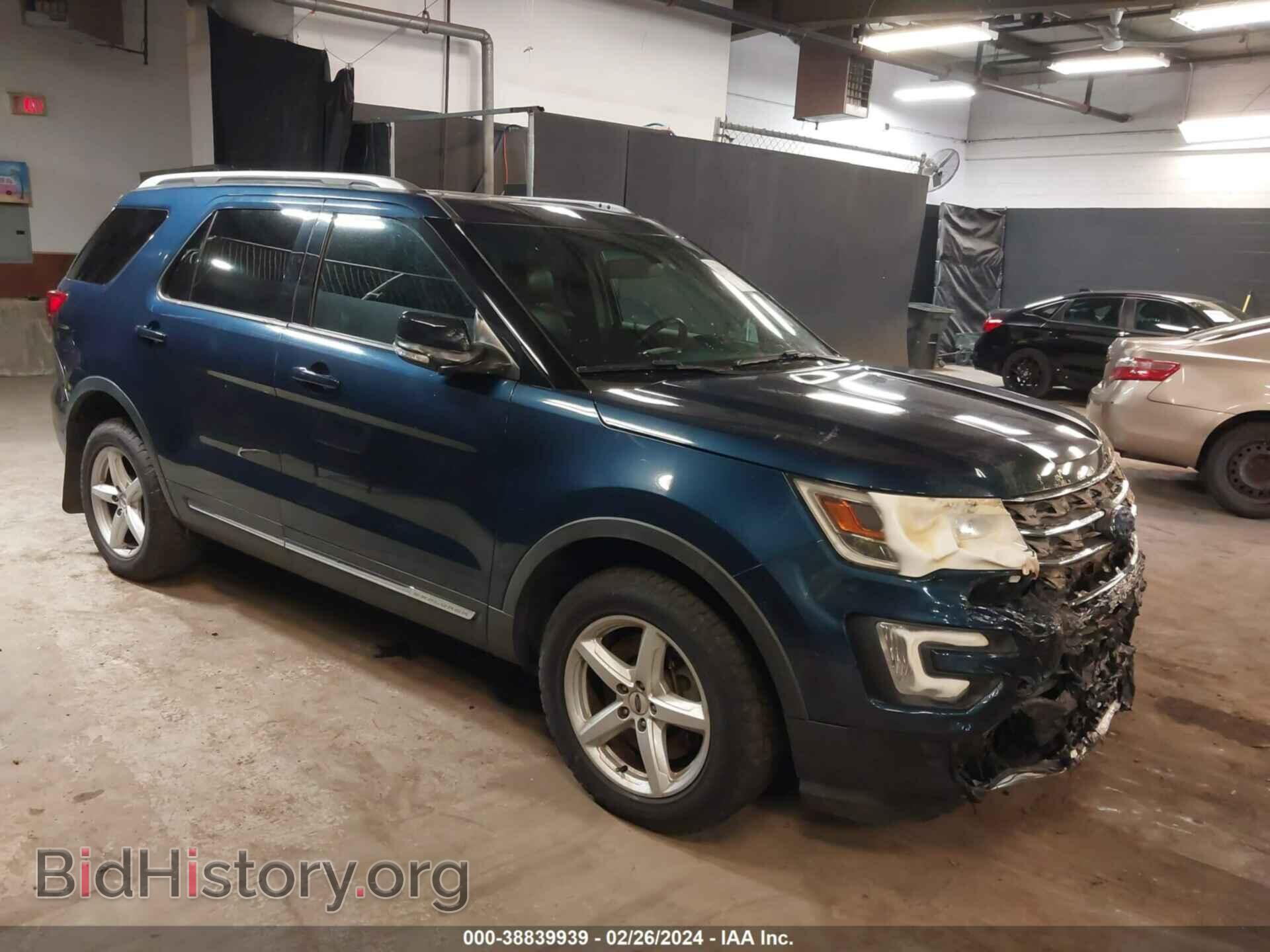 Фотография 1FM5K8D83GGB68792 - FORD EXPLORER 2016