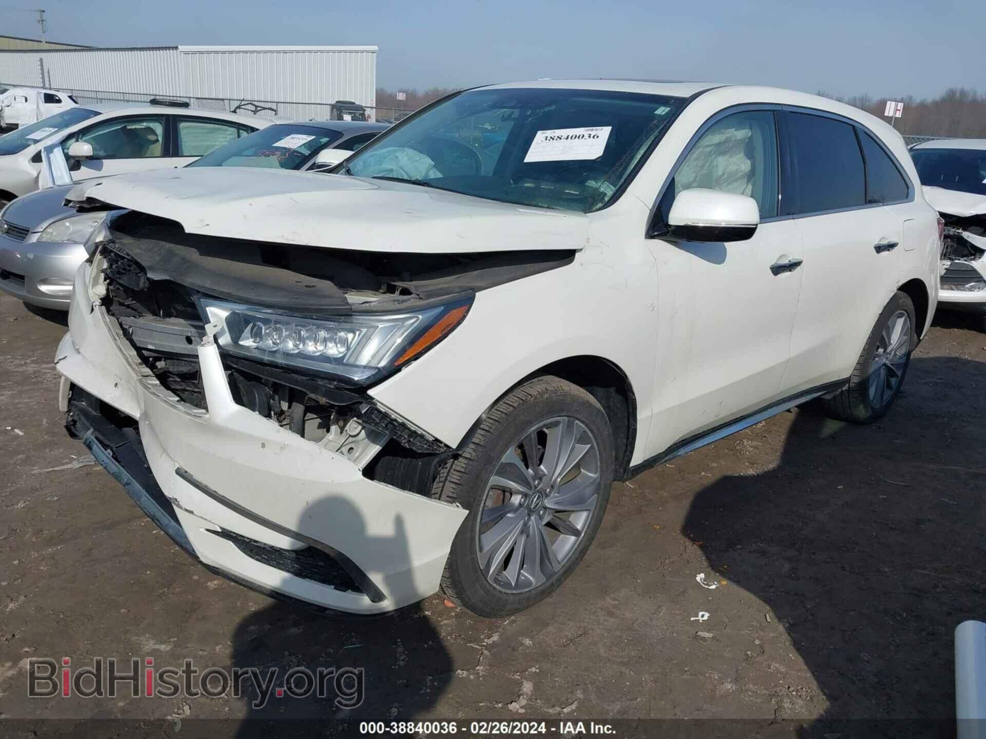 2017 ACURA MDX - VIN: 5FRYD4H54HB036610 - Фото 2