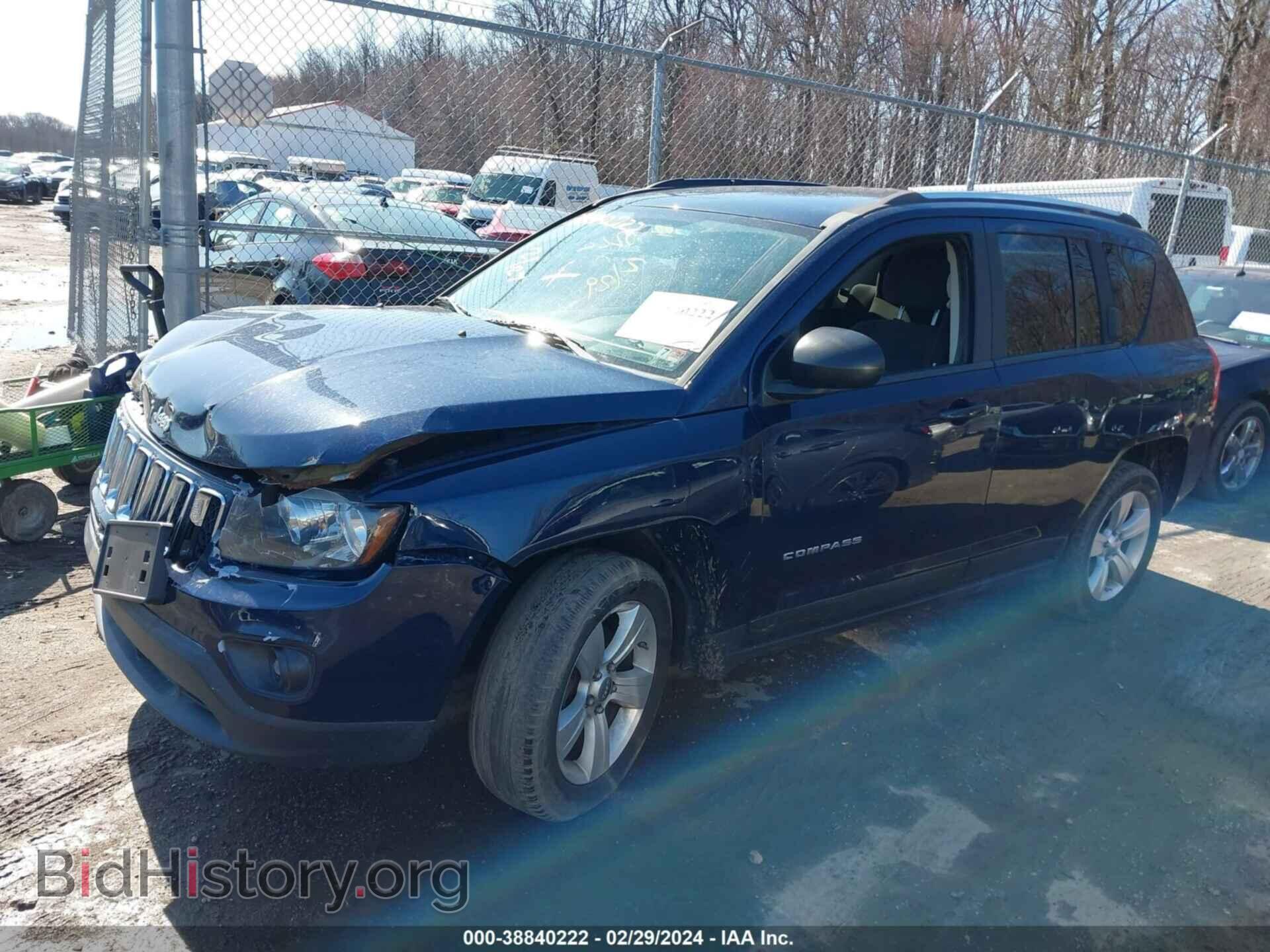 2012 JEEP COMPASS - VIN: 1C4NJDBB7CD599159 - Фото 2