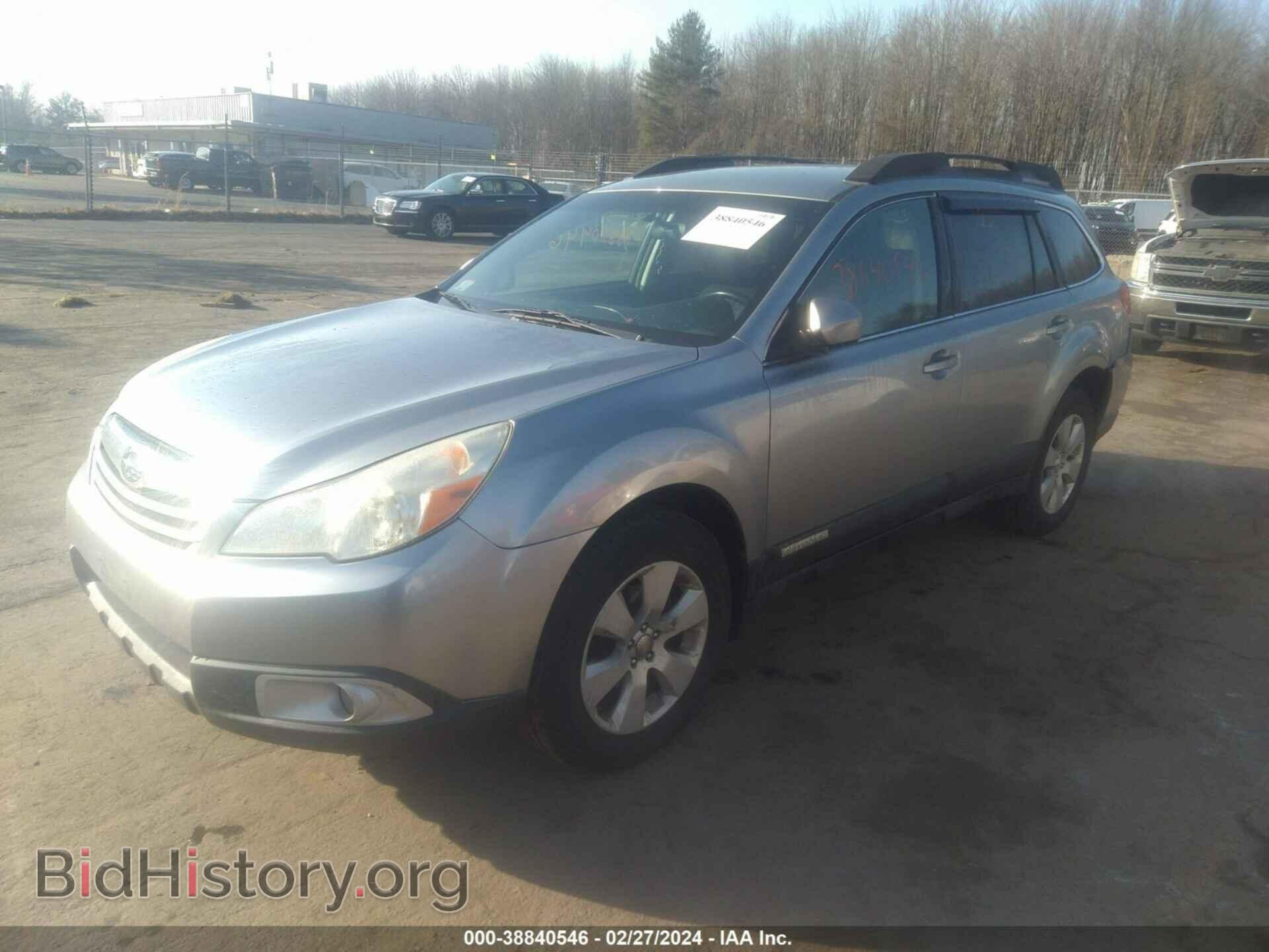 2011 SUBARU OUTBACK - VIN: 4S4BRBCC0B3431709 - Фото 2