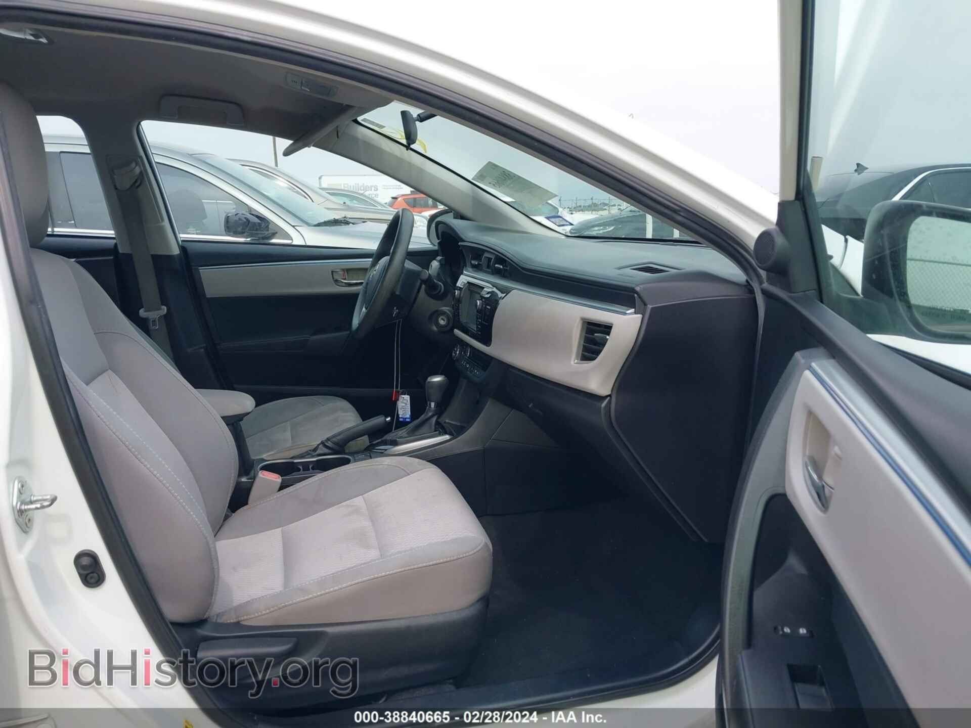 2015 TOYOTA COROLLA - VIN: 2T1BURHEXFC373076 - Фото 5