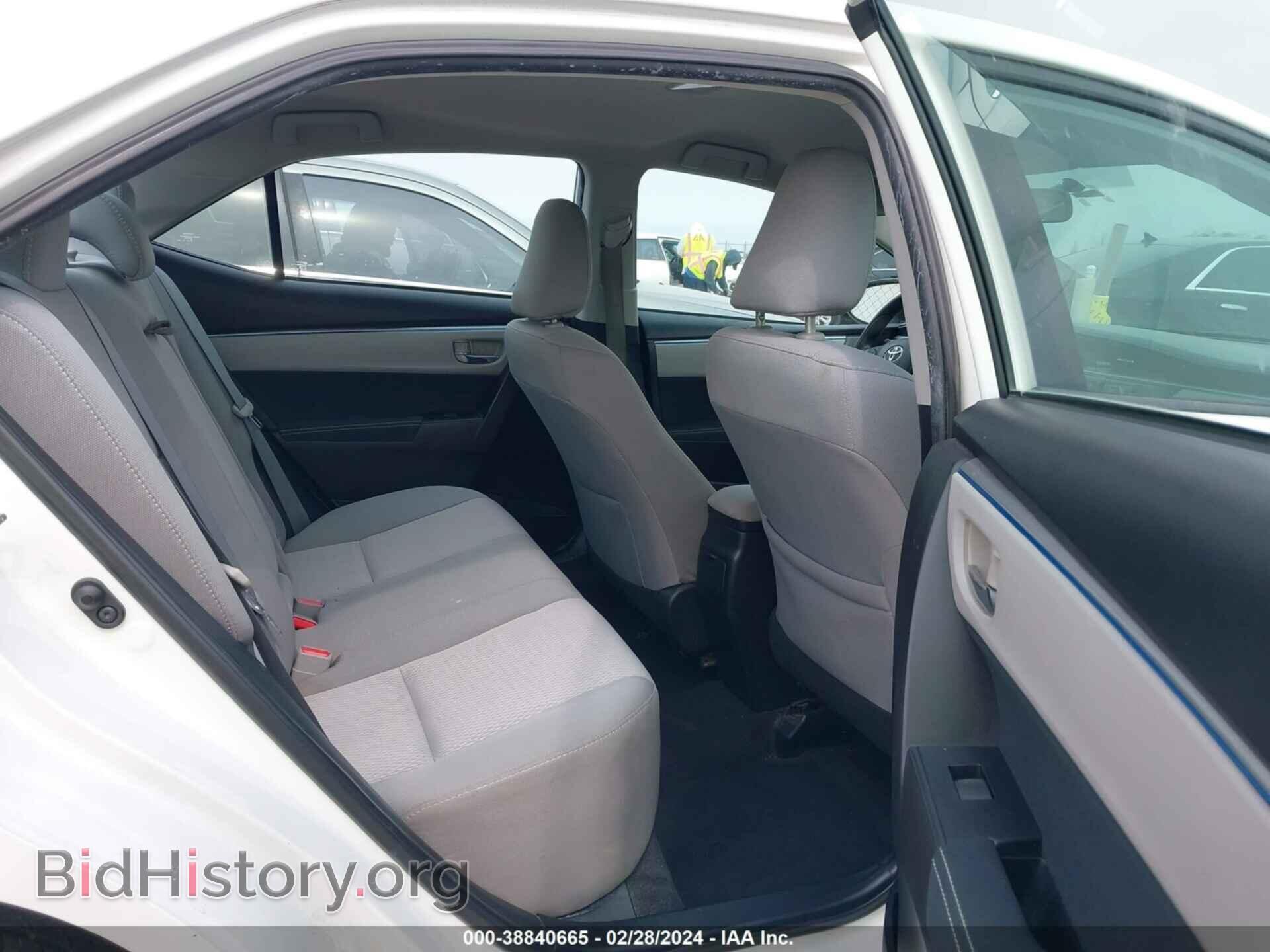 2015 TOYOTA COROLLA - VIN: 2T1BURHEXFC373076 - Фото 8