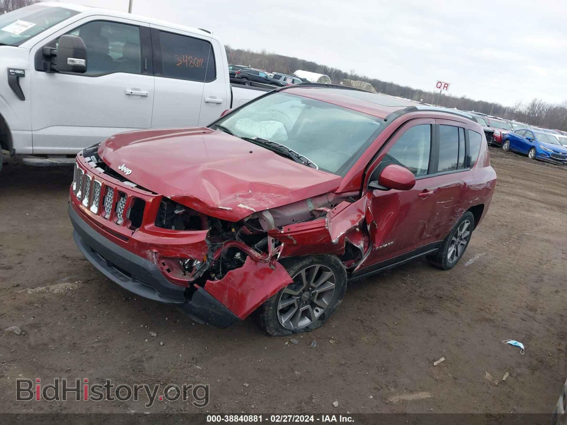 2017 JEEP COMPASS - VIN: 1C4NJDEB5HD163686 - Фото 2