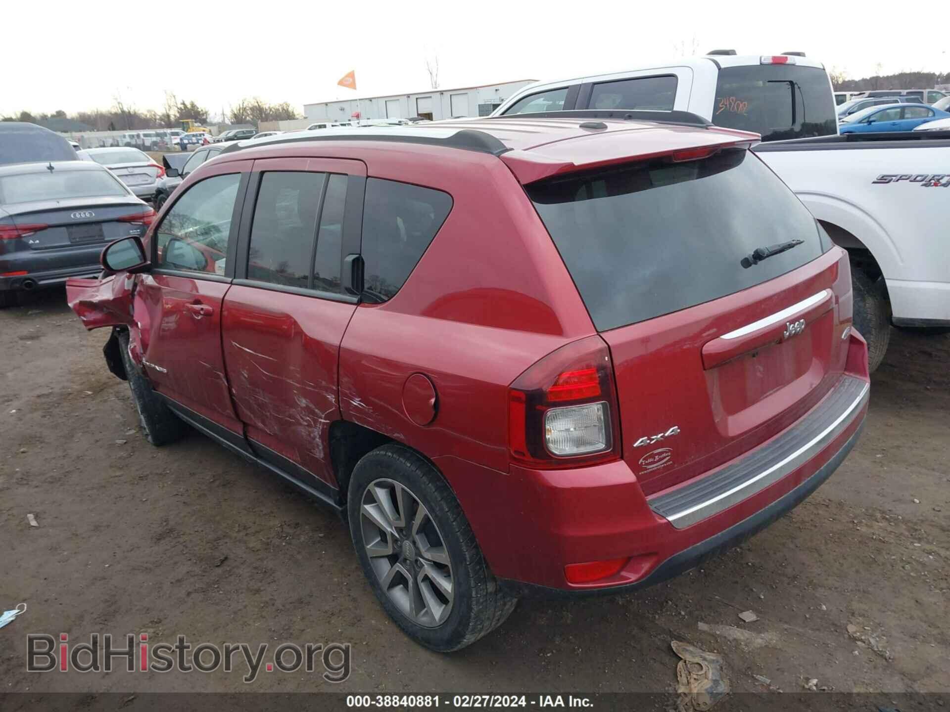 2017 JEEP COMPASS - VIN: 1C4NJDEB5HD163686 - Фото 3