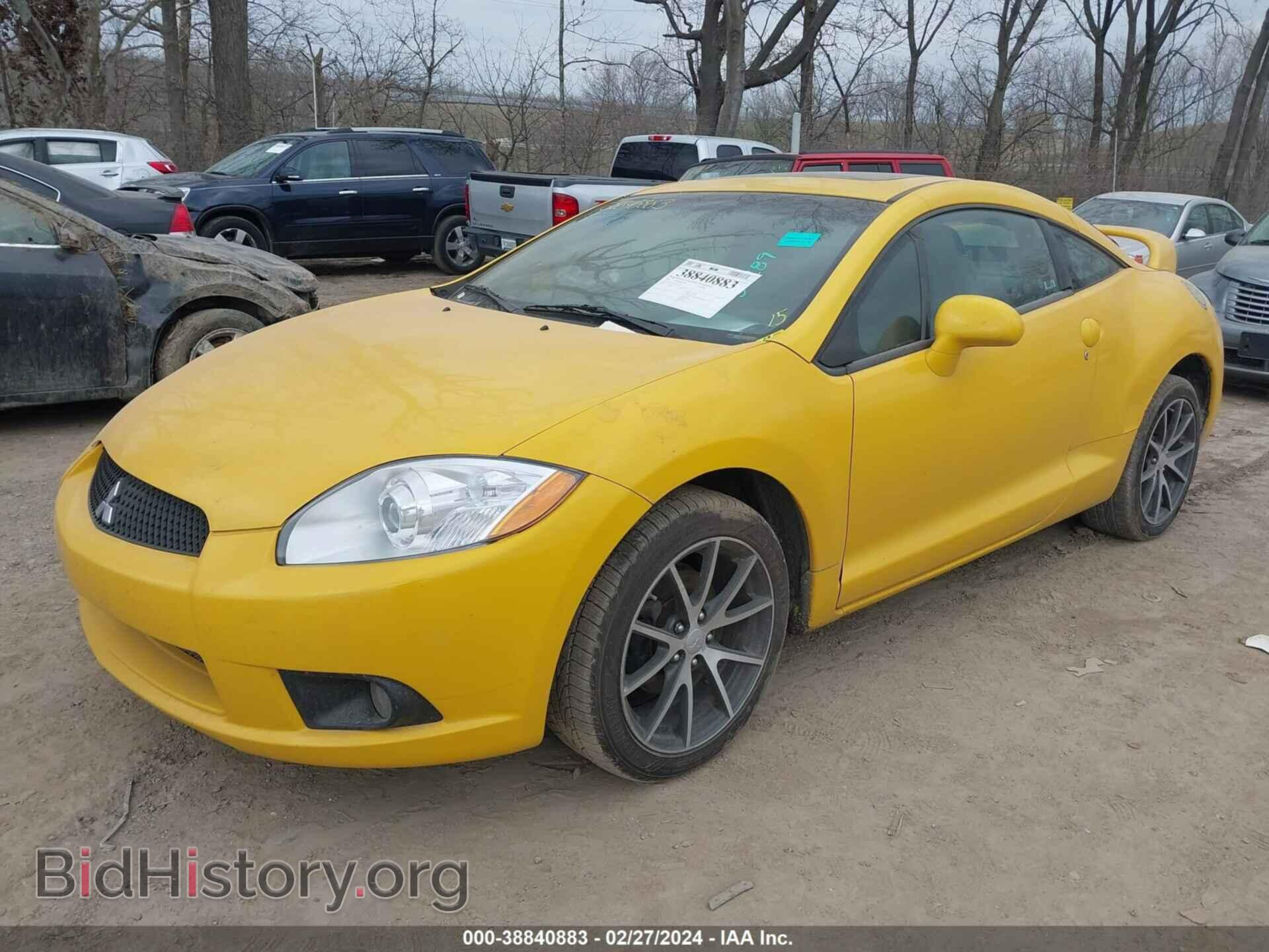 2009 MITSUBISHI ECLIPSE - VIN: 4A3AK34T19E021957 - Photo 2
