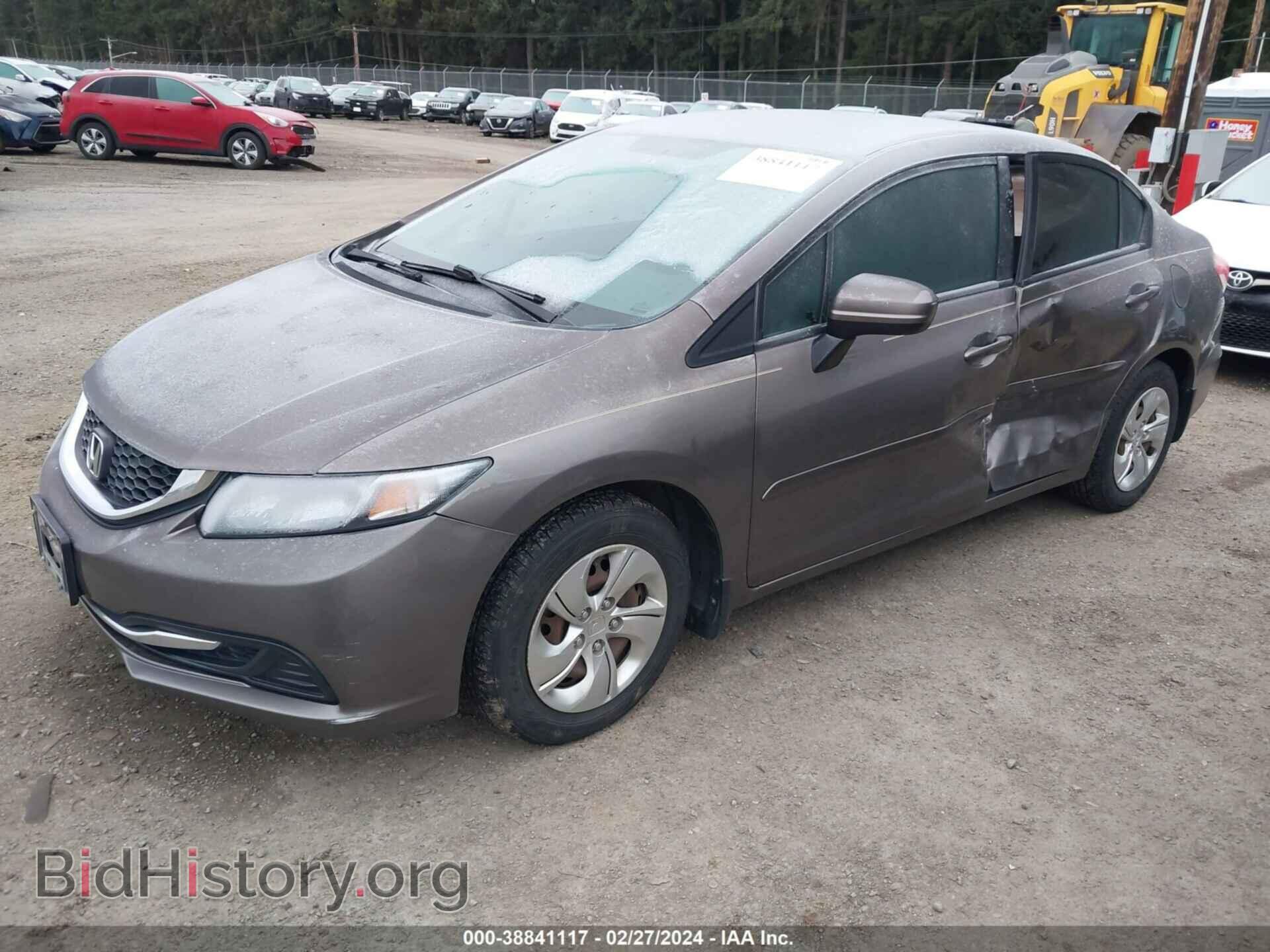 2014 HONDA CIVIC - VIN: 19XFB2F54EE034797 - Фото 2