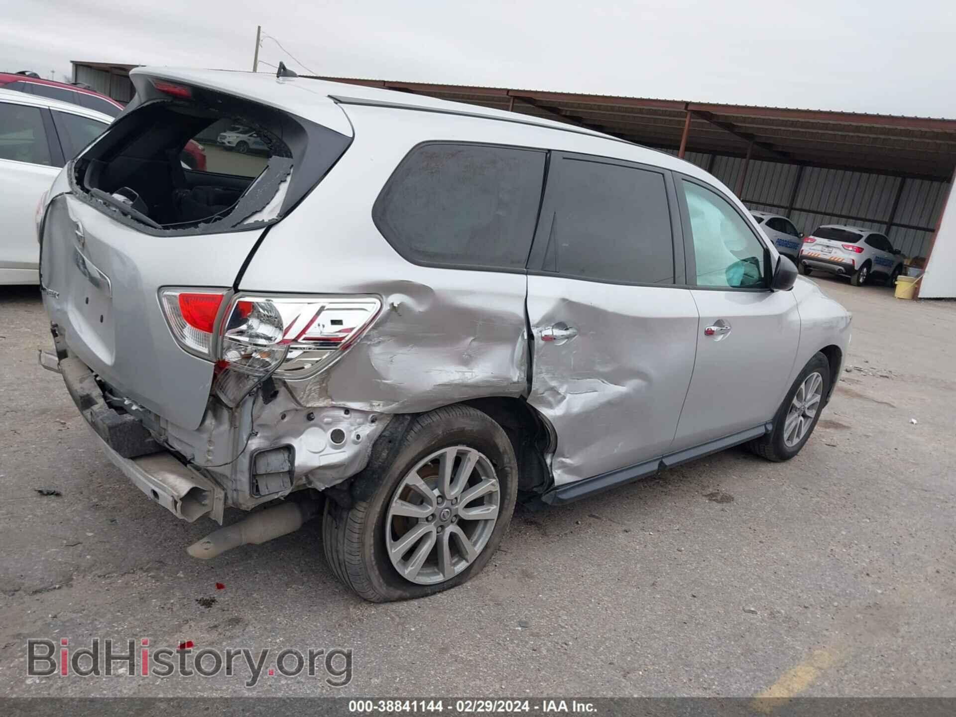 2014 NISSAN PATHFINDER - VIN: 5N1AR2MN5EC683794 - Фото 4