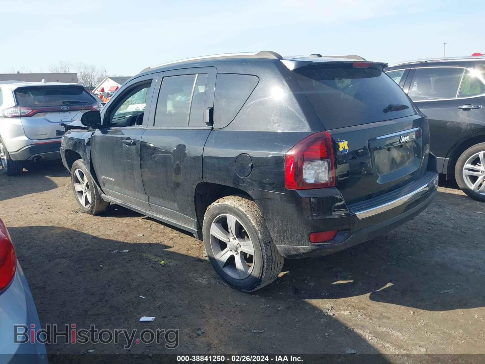 2016 JEEP COMPASS - VIN: 1C4NJCEA6GD806675 - Фото 3