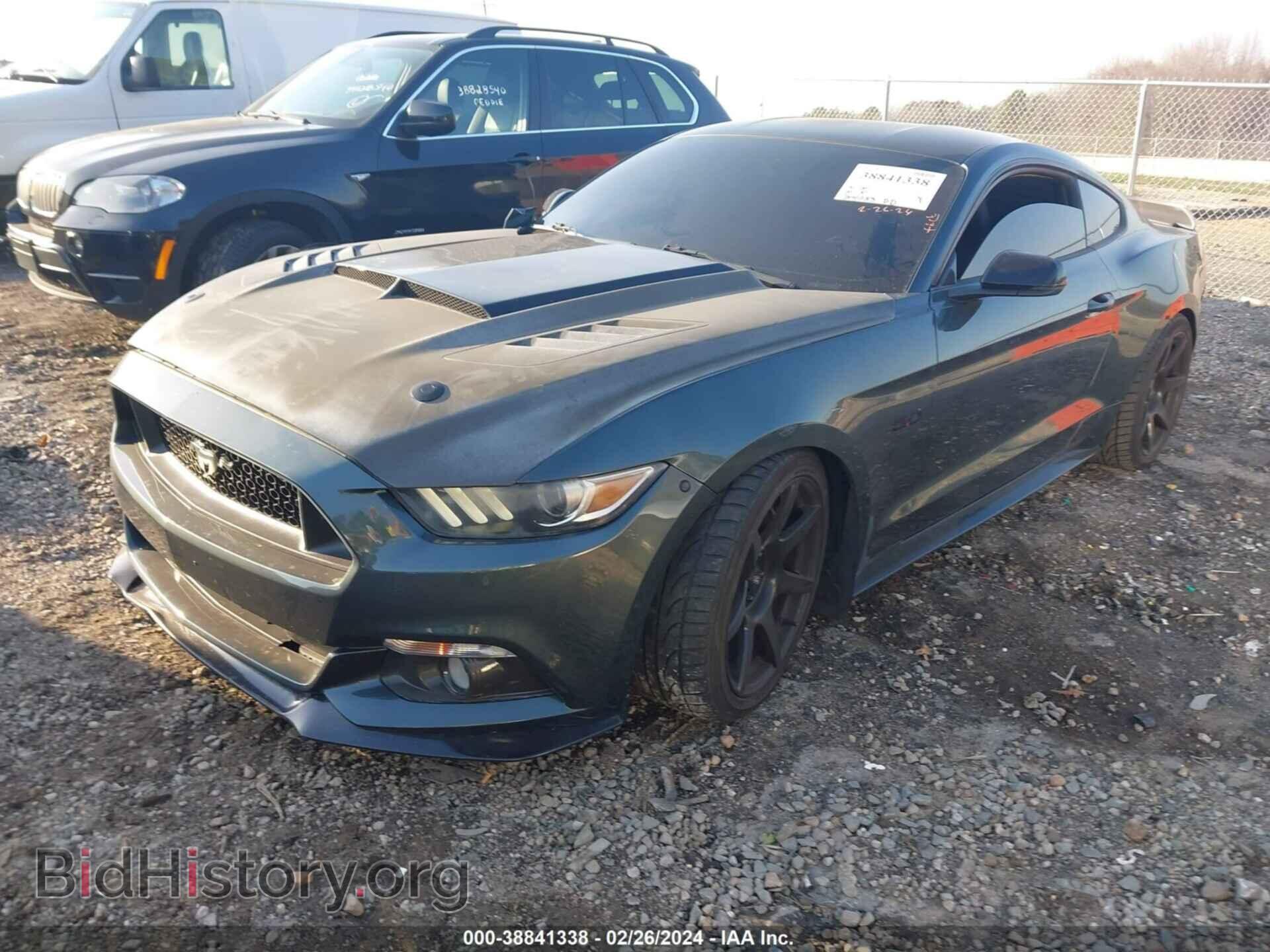 2016 FORD MUSTANG - VIN: 1FA6P8CF2G5219369 - Фото 2