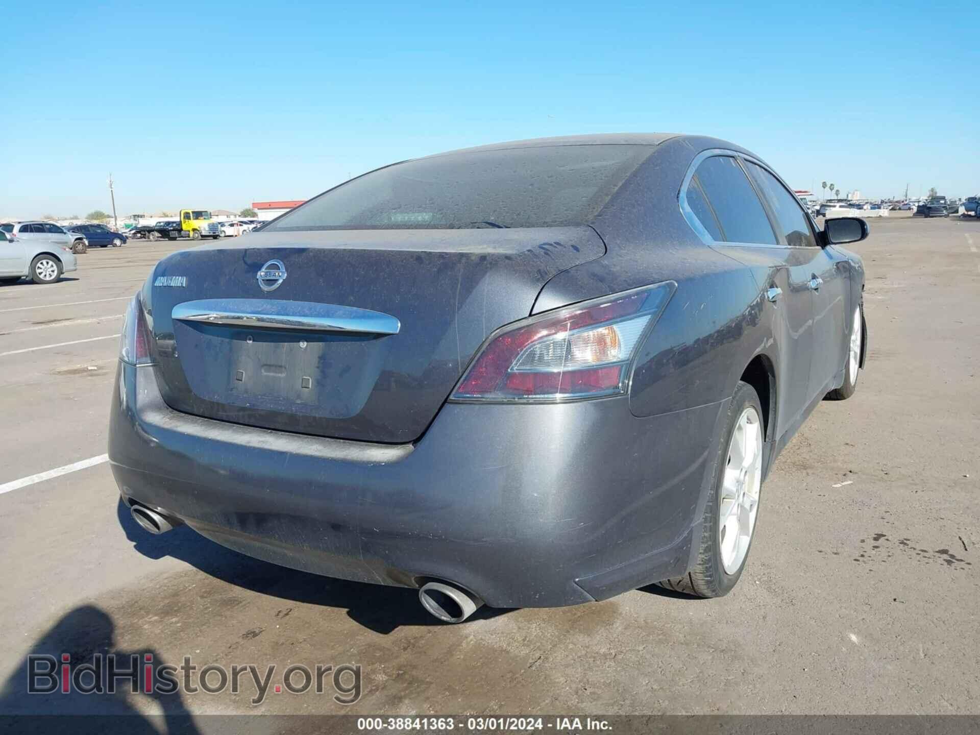 2013 NISSAN MAXIMA - VIN: 1N4AA5AP1DC821838 - Фото 4