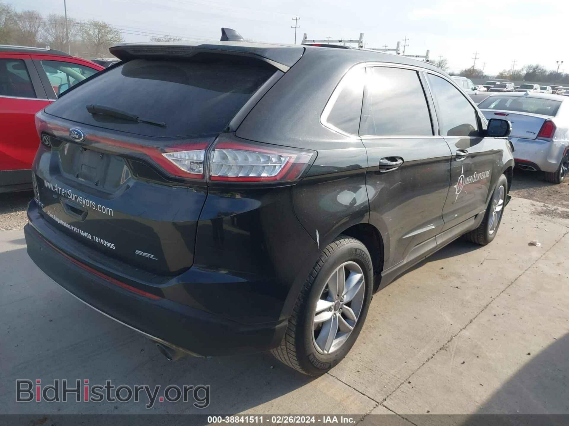 2015 FORD EDGE - VIN: 2FMTK3J87FBB30616 - Photo 4