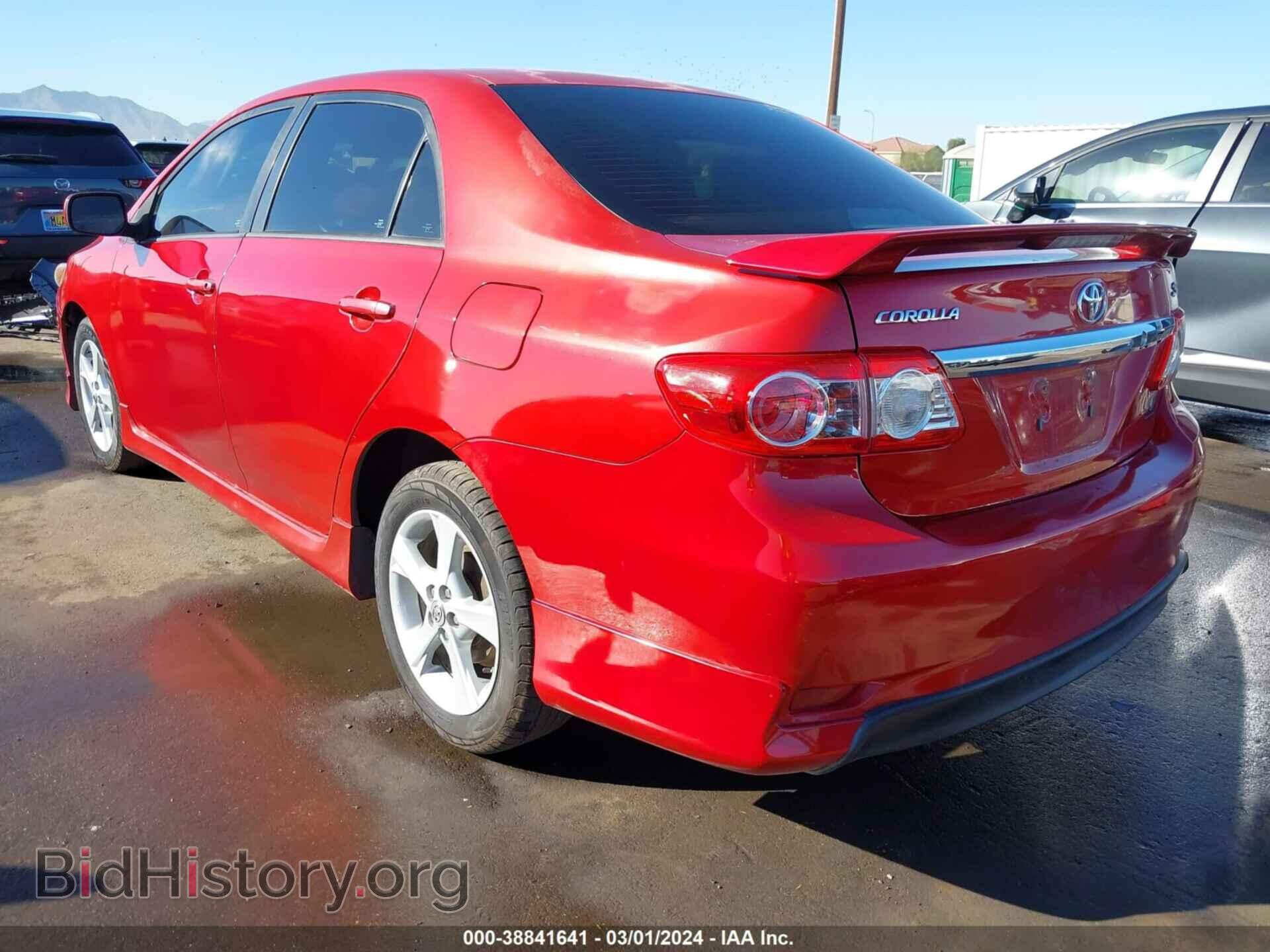 2012 TOYOTA COROLLA - VIN: 5YFBU4EE2CP038820 - Фото 3