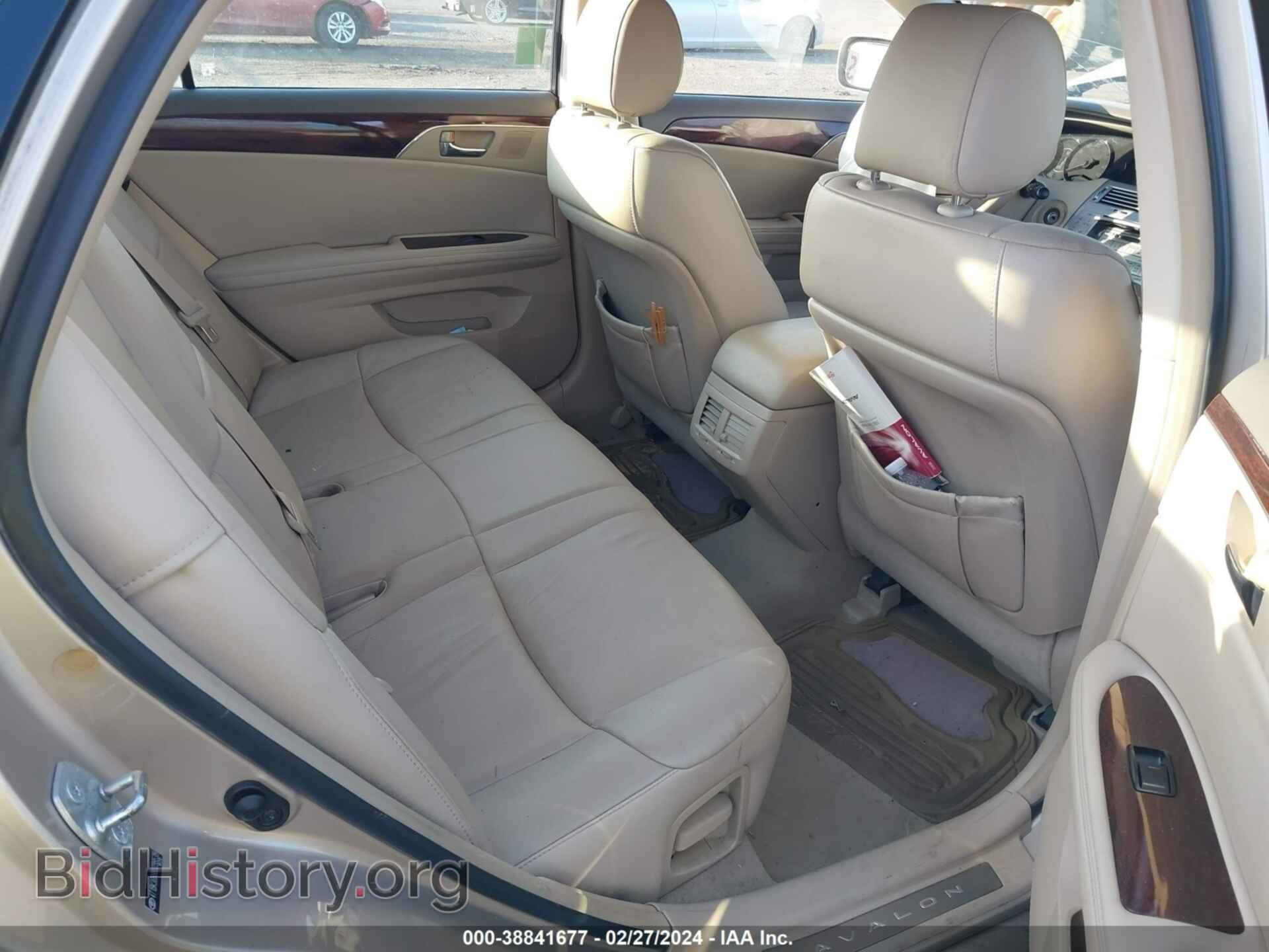 2008 TOYOTA AVALON - VIN: 4T1BK36B88U299539 - Фото 8