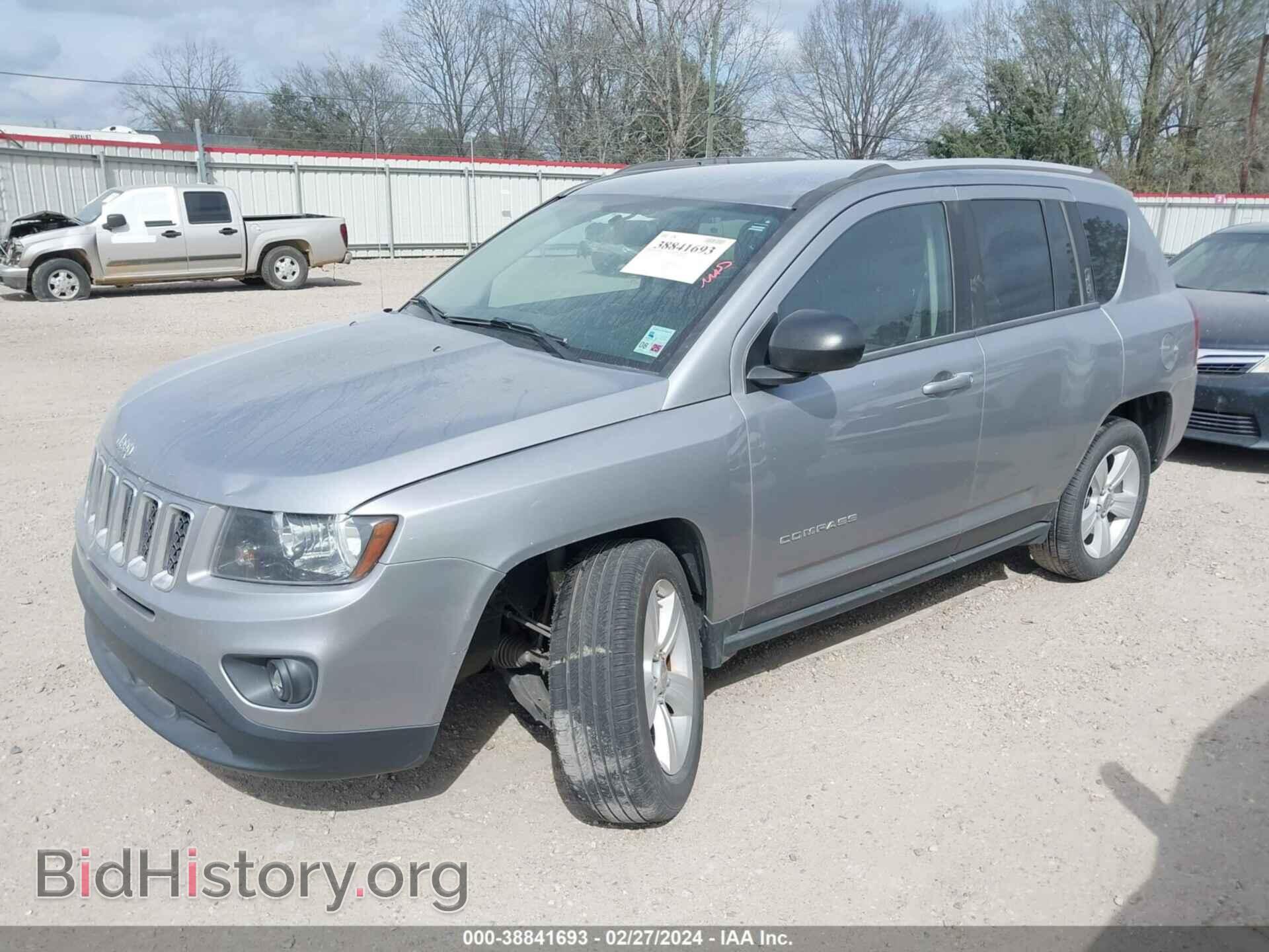 2016 JEEP COMPASS - VIN: 1C4NJCBA1GD743764 - Фото 2